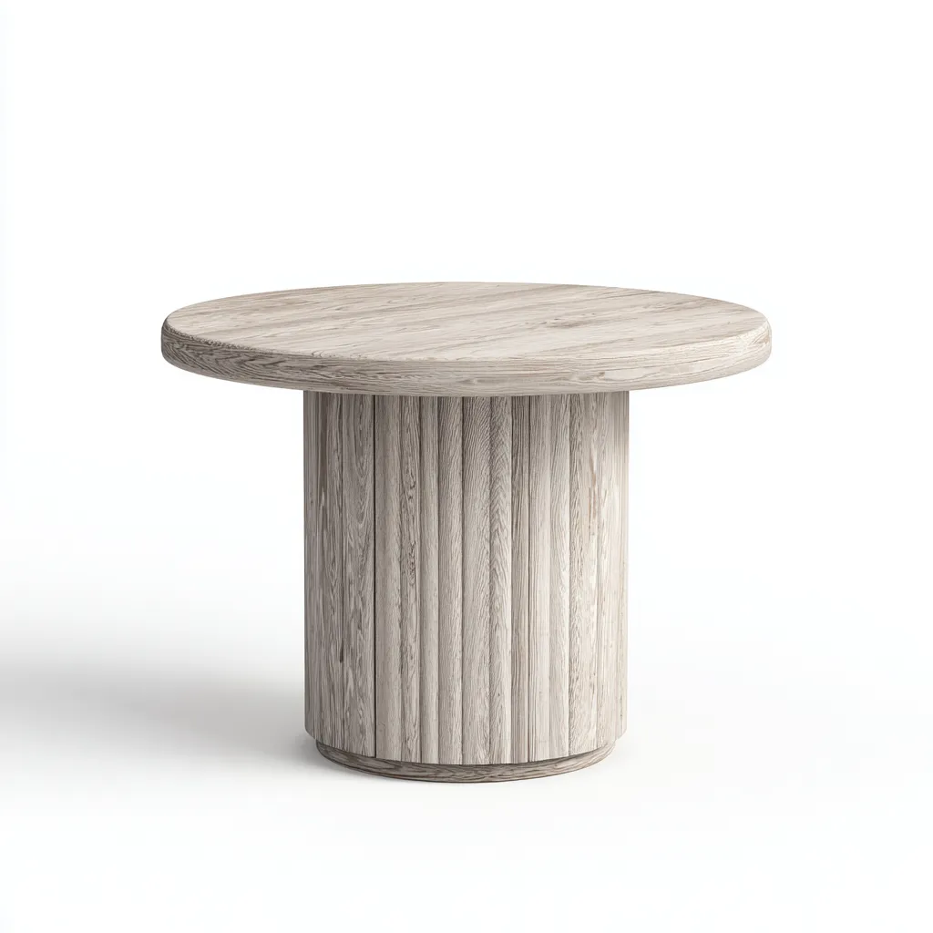 Tavolino da caffè legno 80x80x45 cm - bianco - moderno-Sereneete