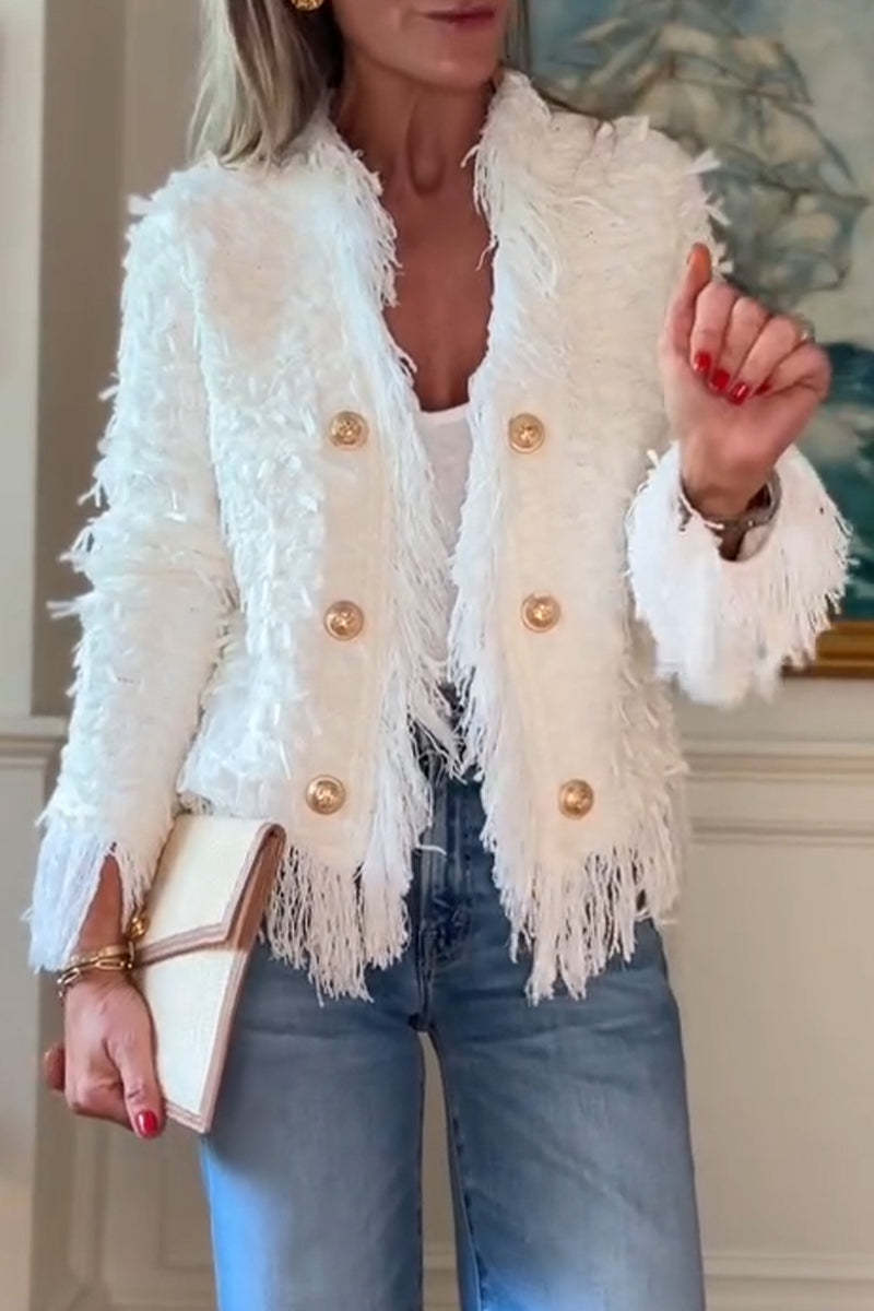 Women's Tassel Elegant Cardigan Jacket