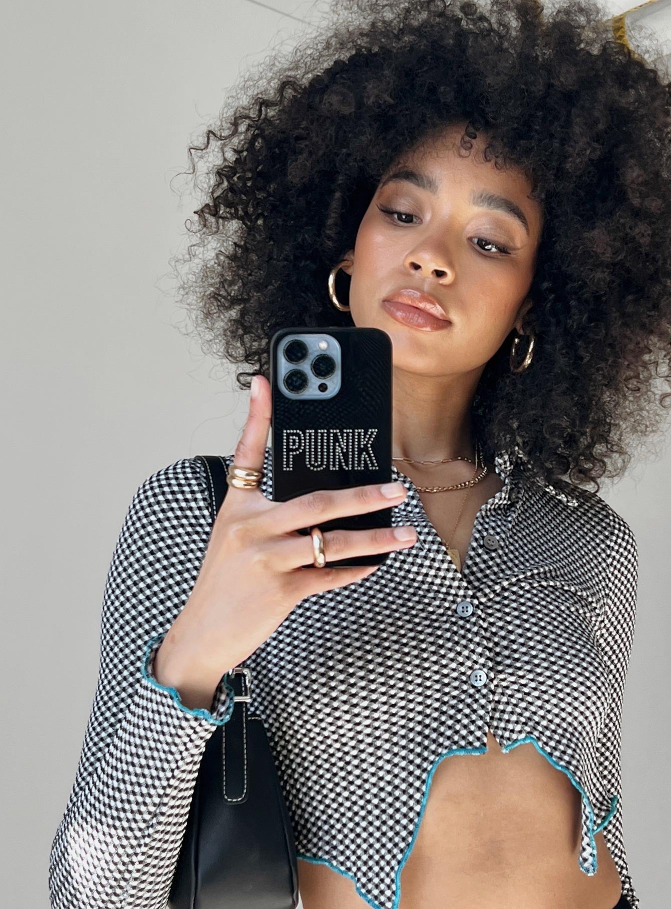 Punk iPhone Case Black-Vipp Girl