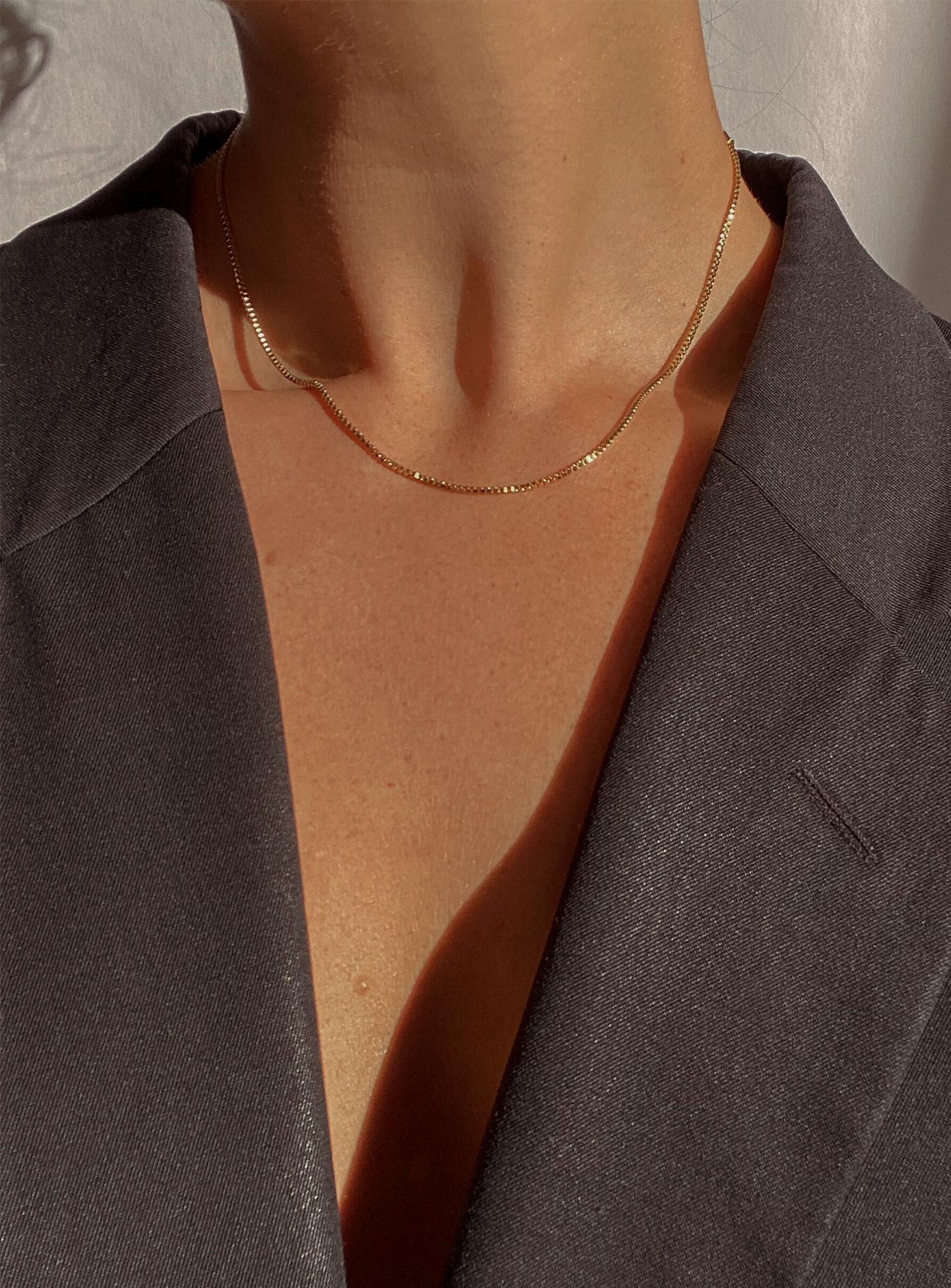 Malco Gold Plated Necklace-Vipp Girl