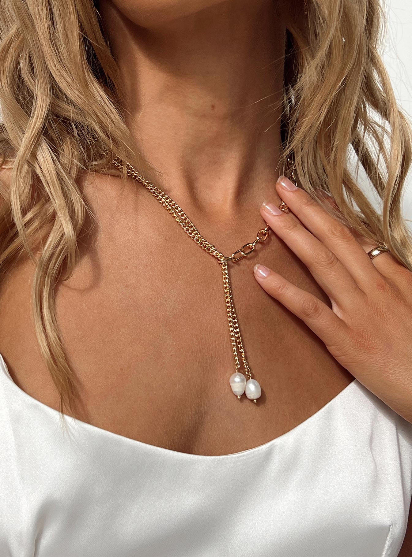 Ragan Necklace Gold-Vipp Girl