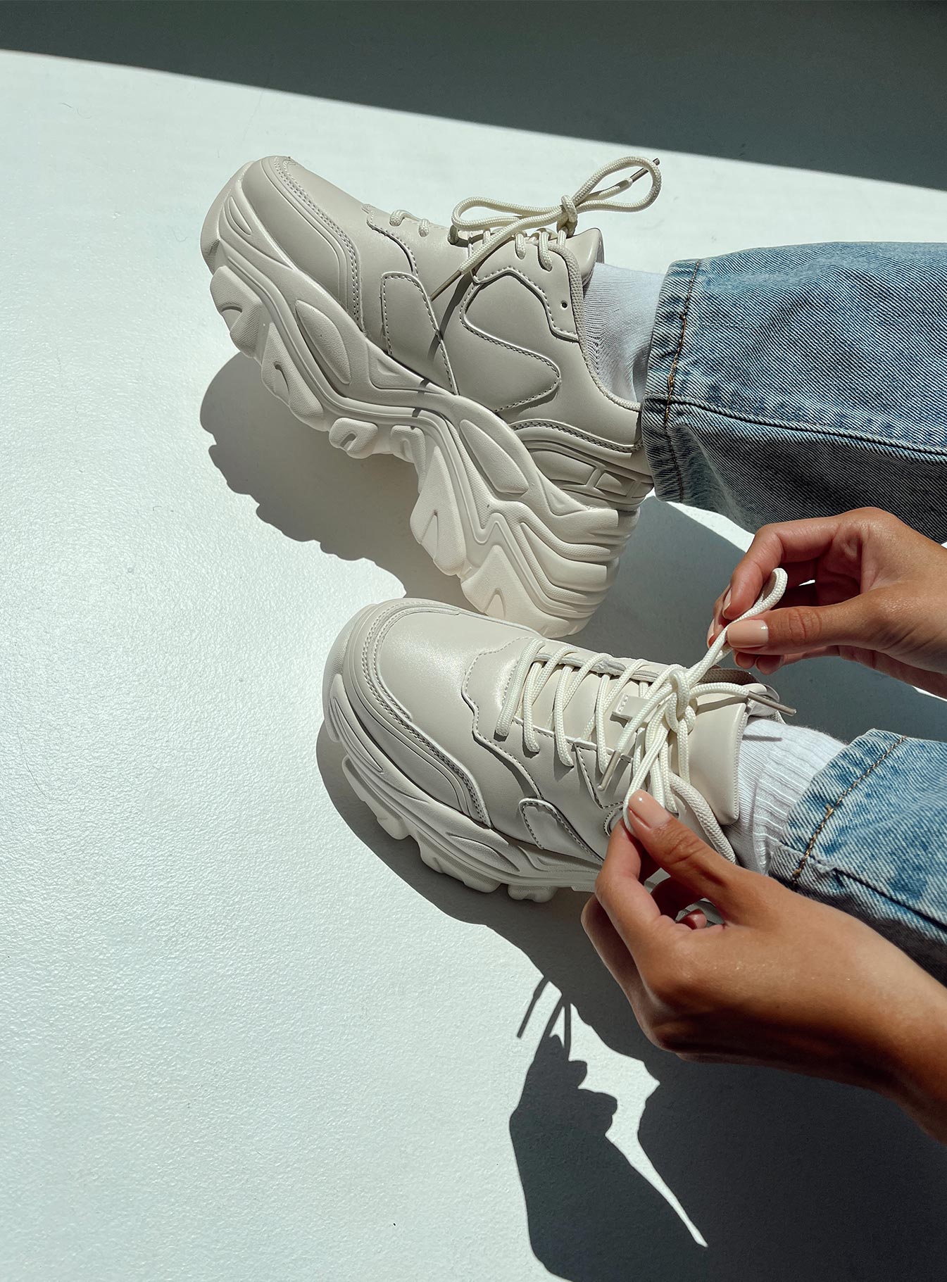 Blair Sneakers Ivory-Vipp Girl