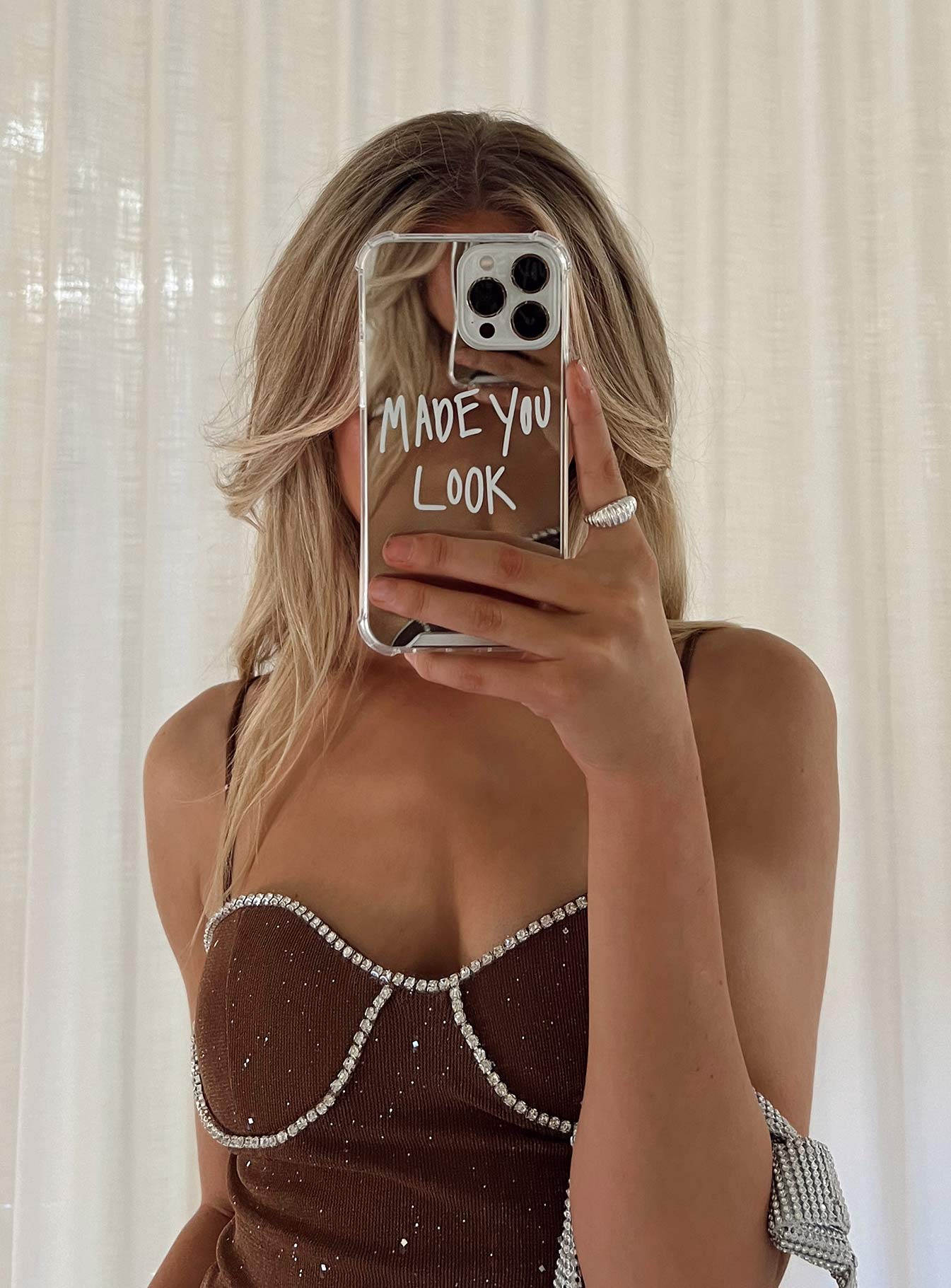 Rivage iPhone Case Silver-Vipp Girl