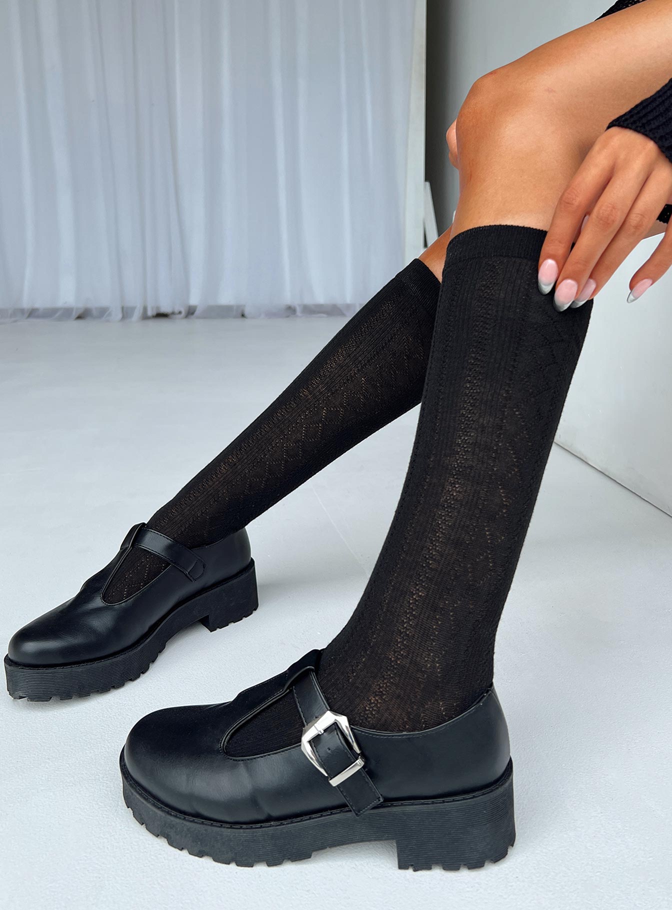 Mary Jane Loafer Black-Vipp Girl