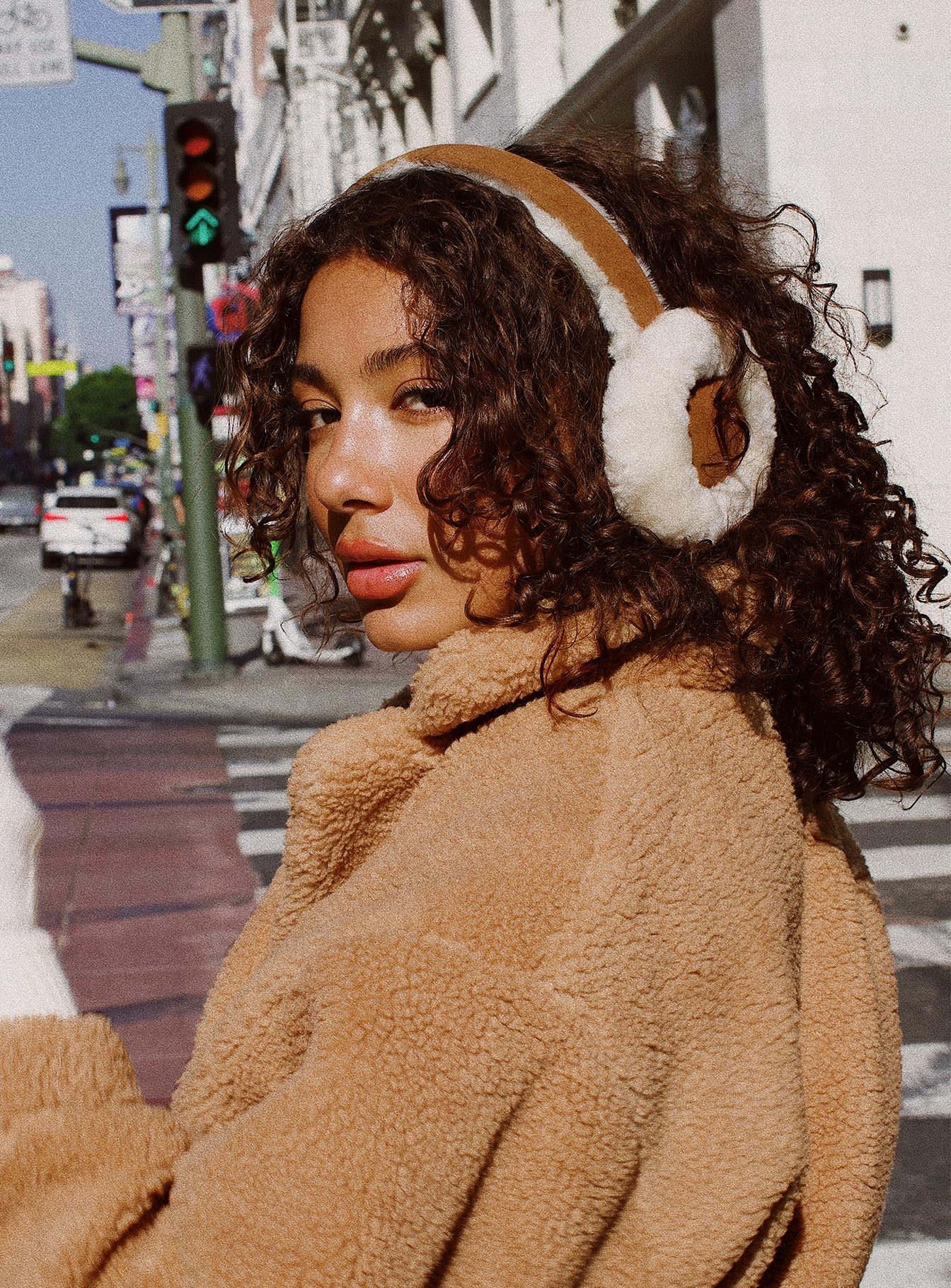 Crasey Ear Muffs Brown-Vipp Girl