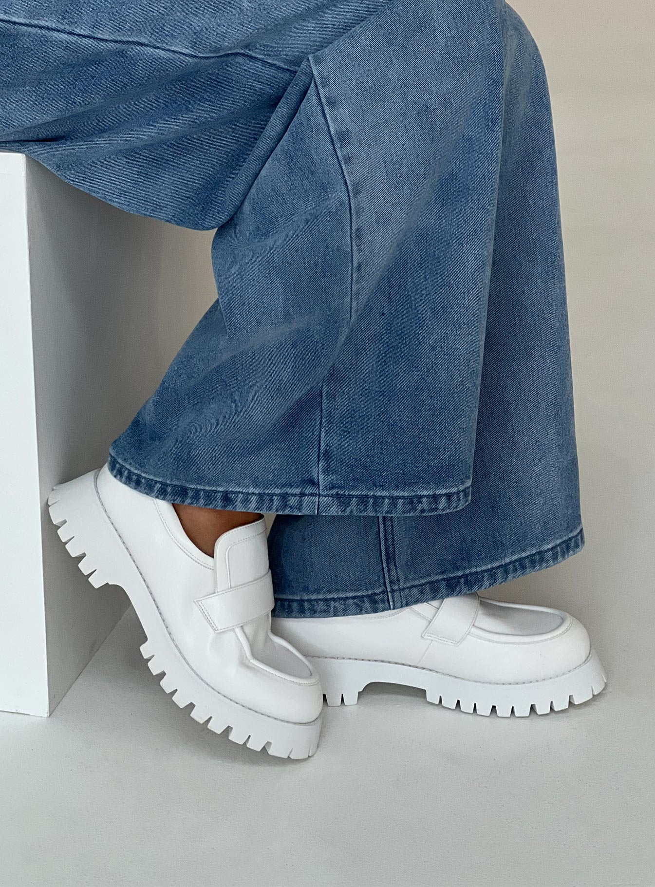 Kenna Loafers White-Vipp Girl