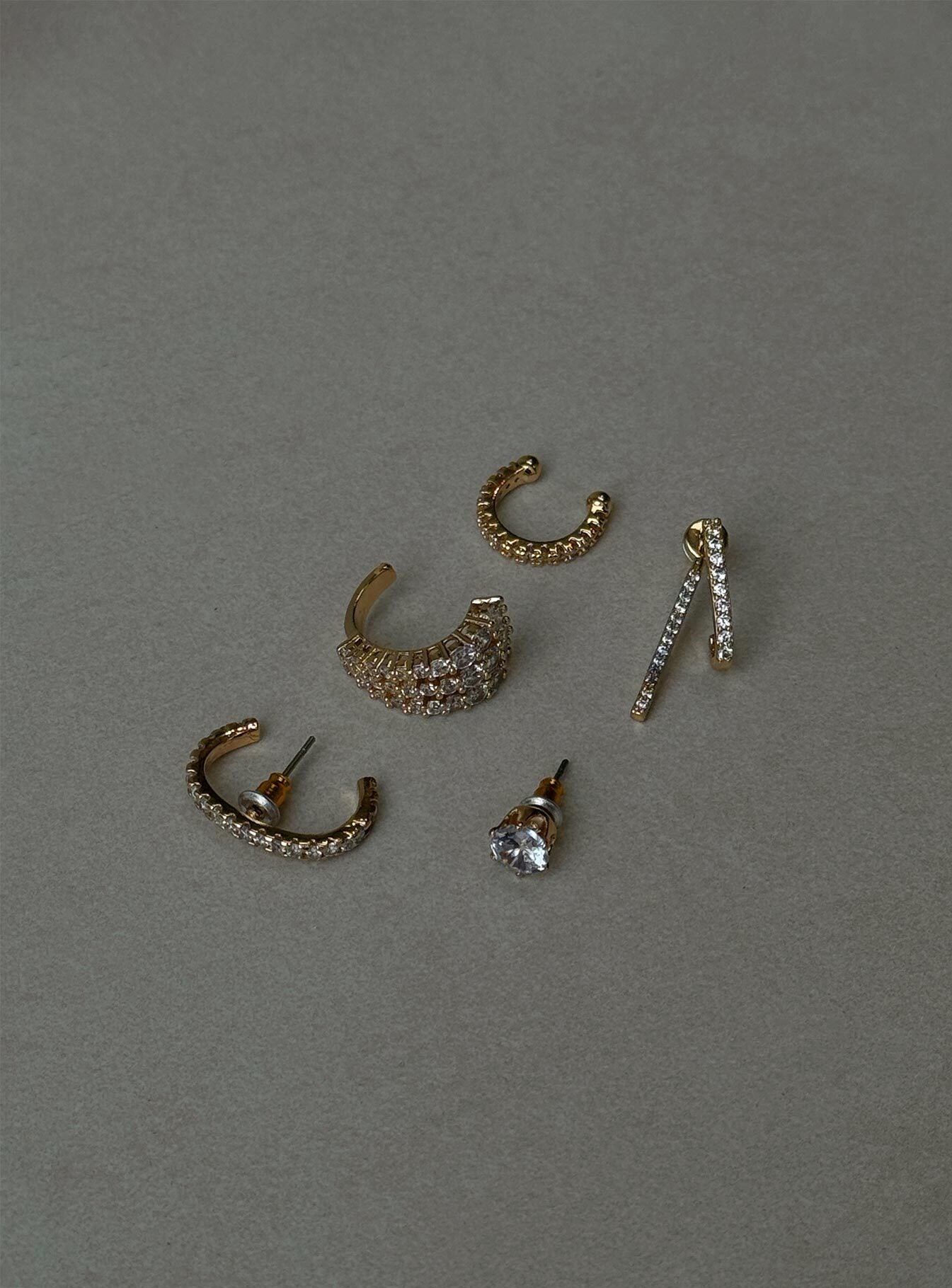 Cuffing Season Earring Pack Gold-Vipp Girl