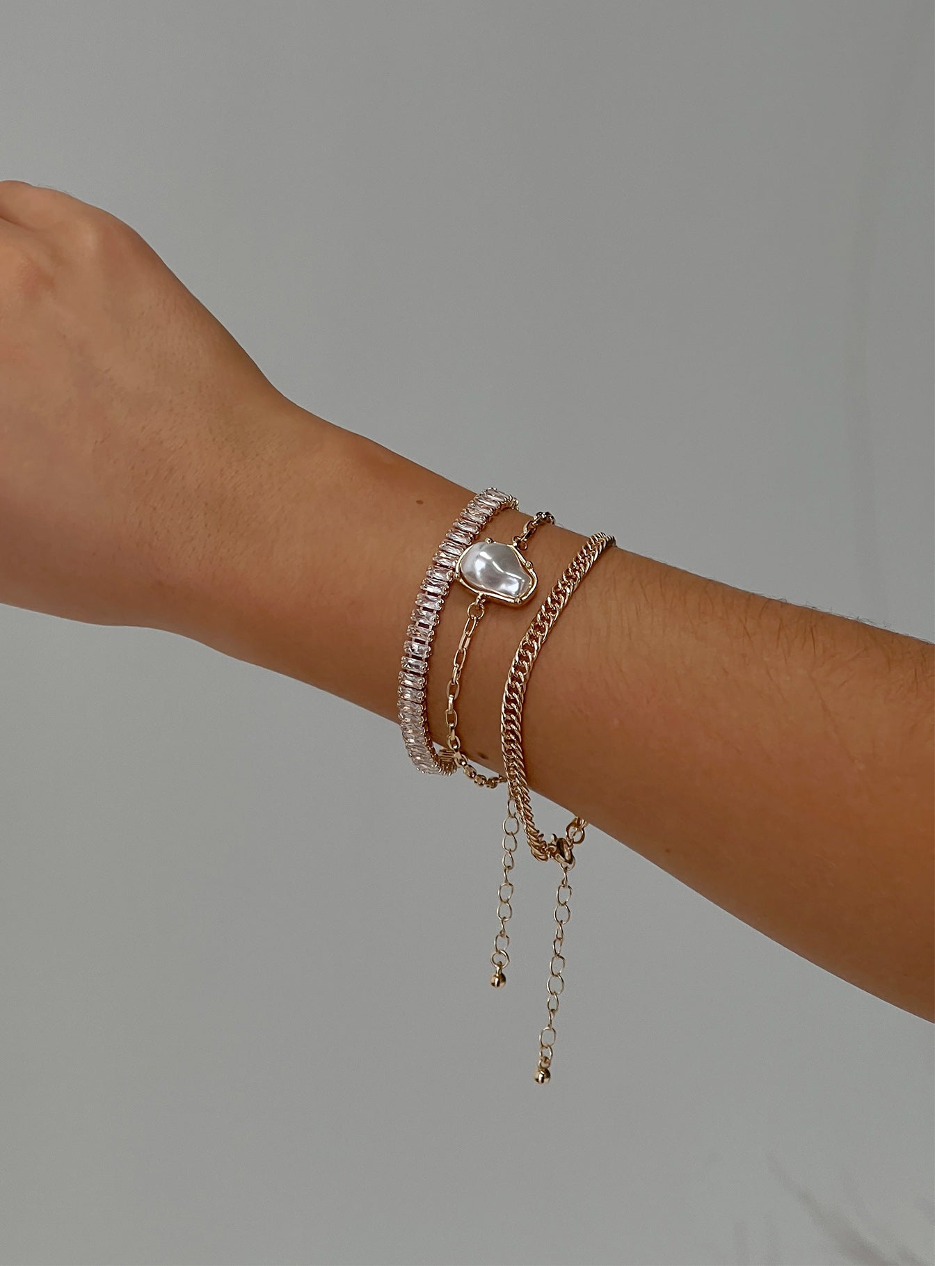 Mollee Bracelet Pack Gold-Vipp Girl