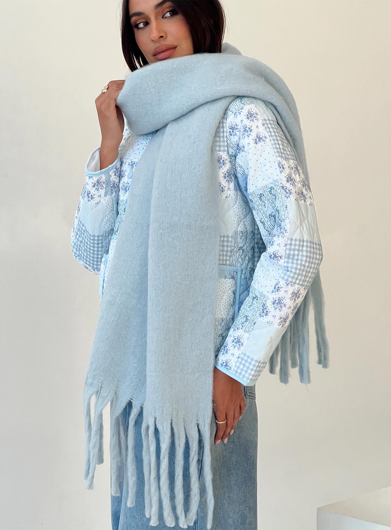 July Scarf Baby Blue-Vipp Girl