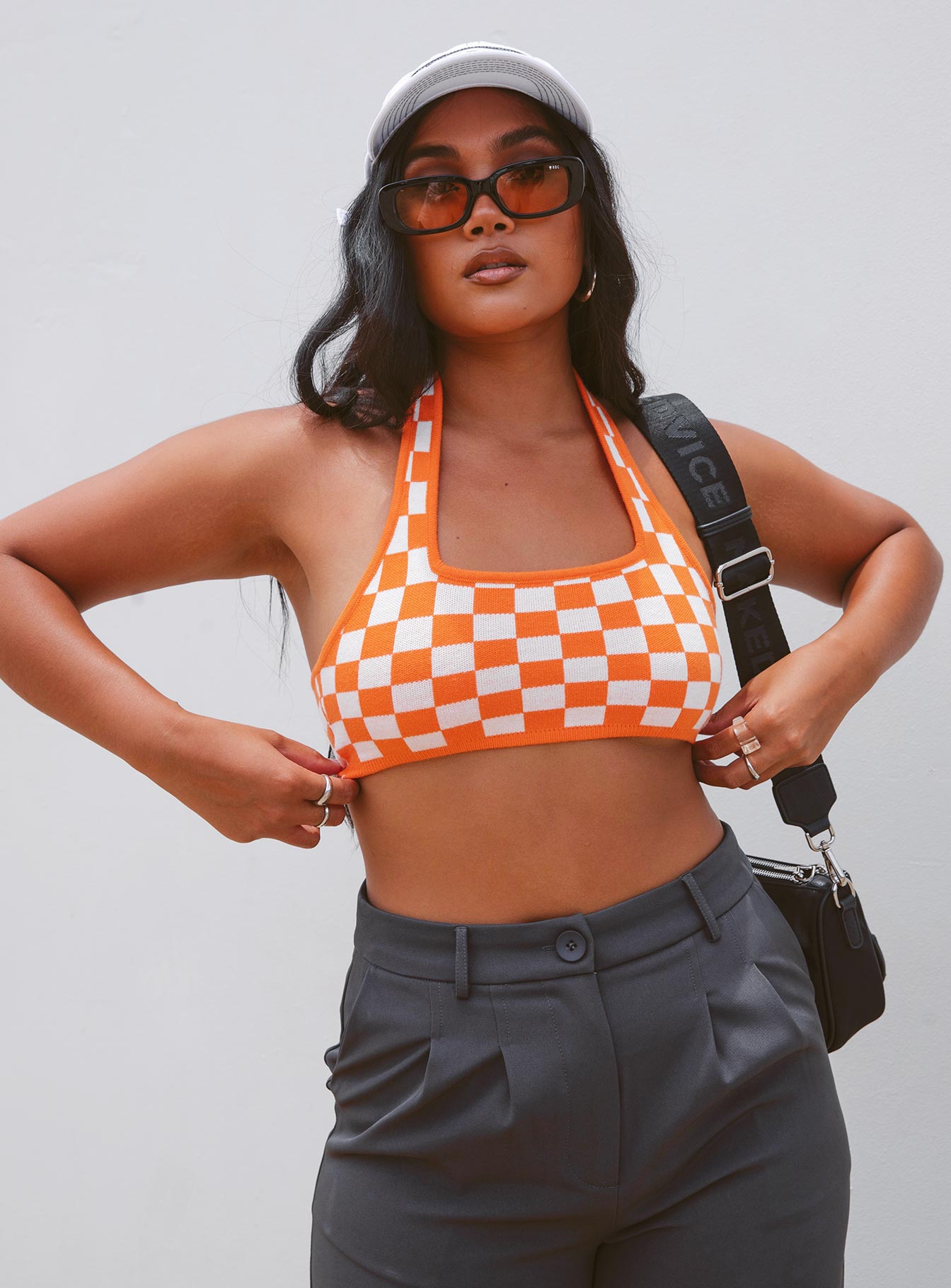 Kirstyn Top Orange-Vipp Girl