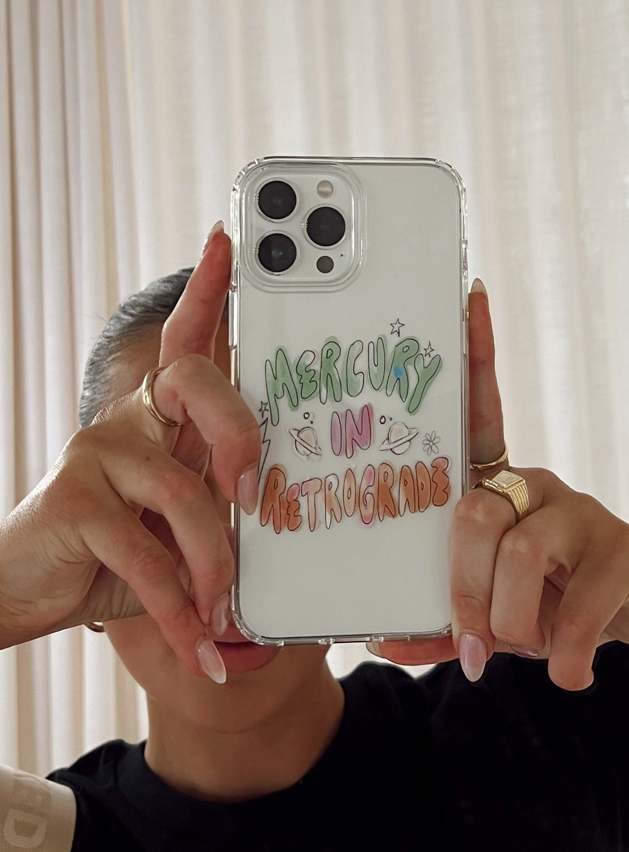 Mercury In Retrograde iPhone Case Multi-Vipp Girl