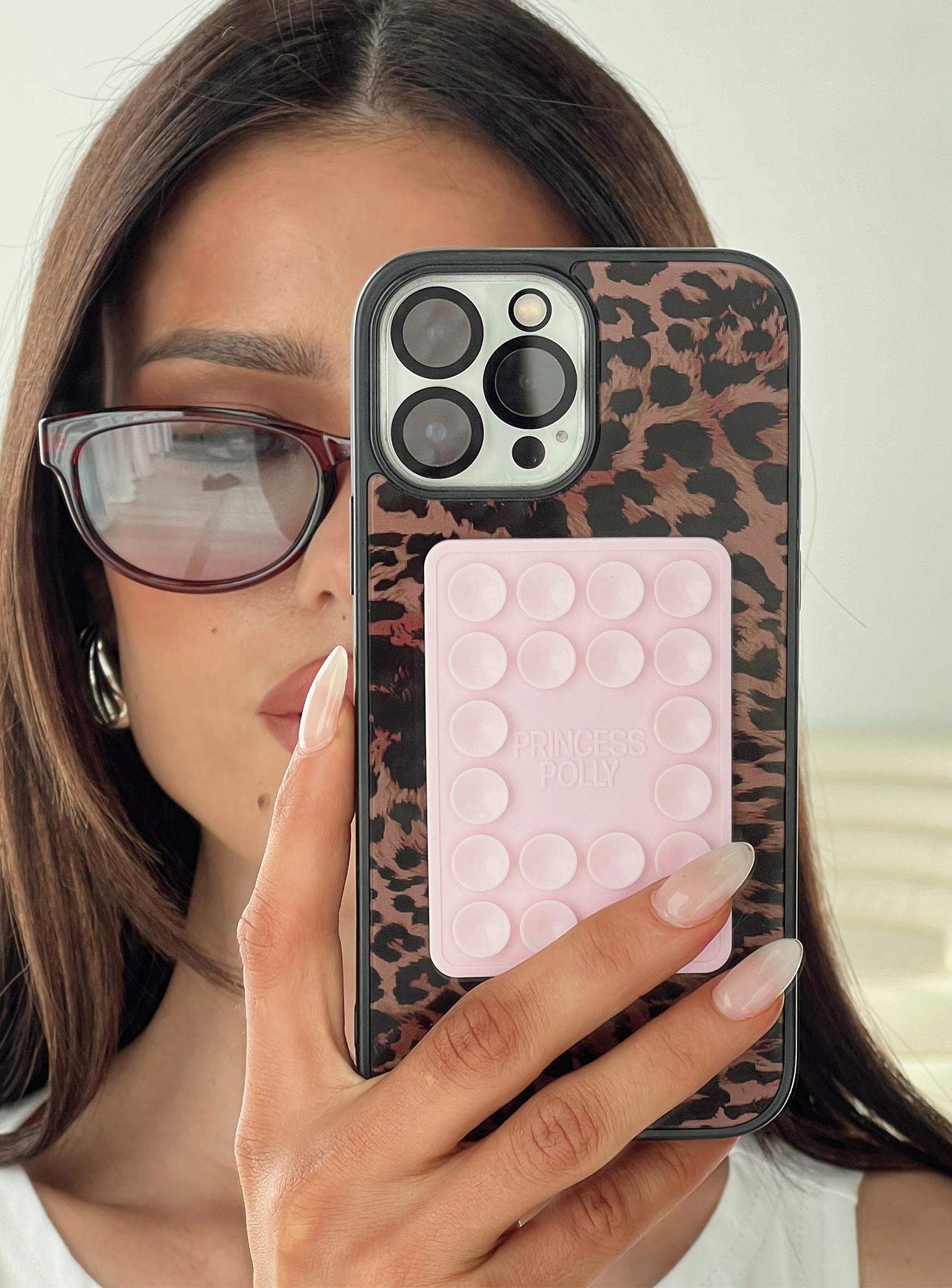 Phone Suction Plate Pink-Vipp Girl