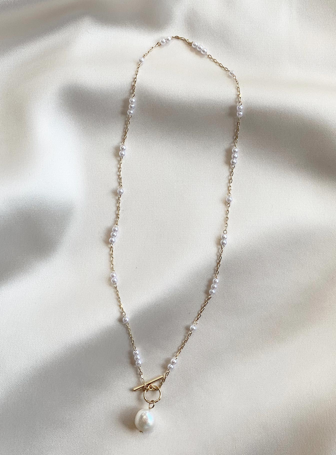 Lenna Necklace Gold / Pearl-Vipp Girl