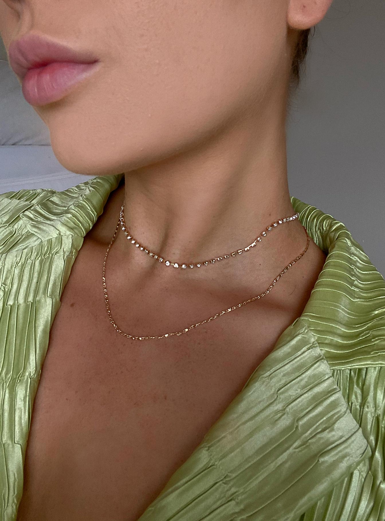 Ramsey Necklace Gold-Vipp Girl