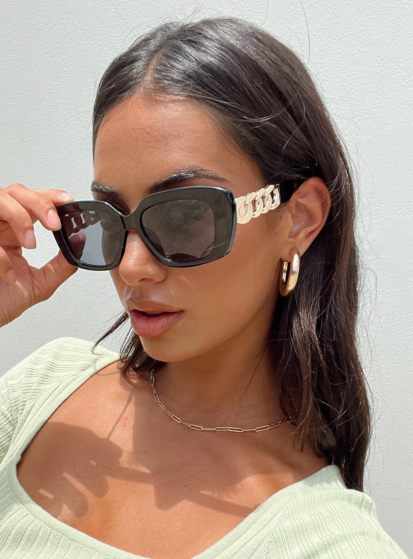 Chalene Sunglasses Black-Vipp Girl