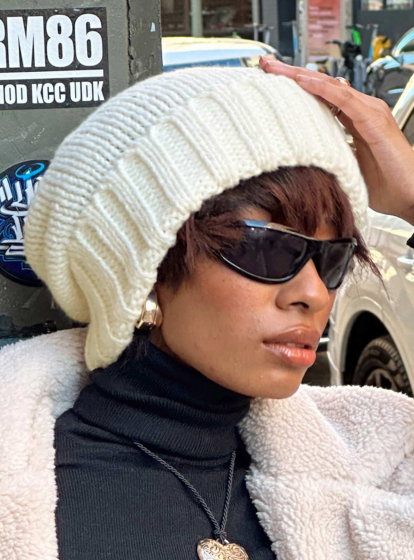 Linnea Beanie Cream-Vipp Girl