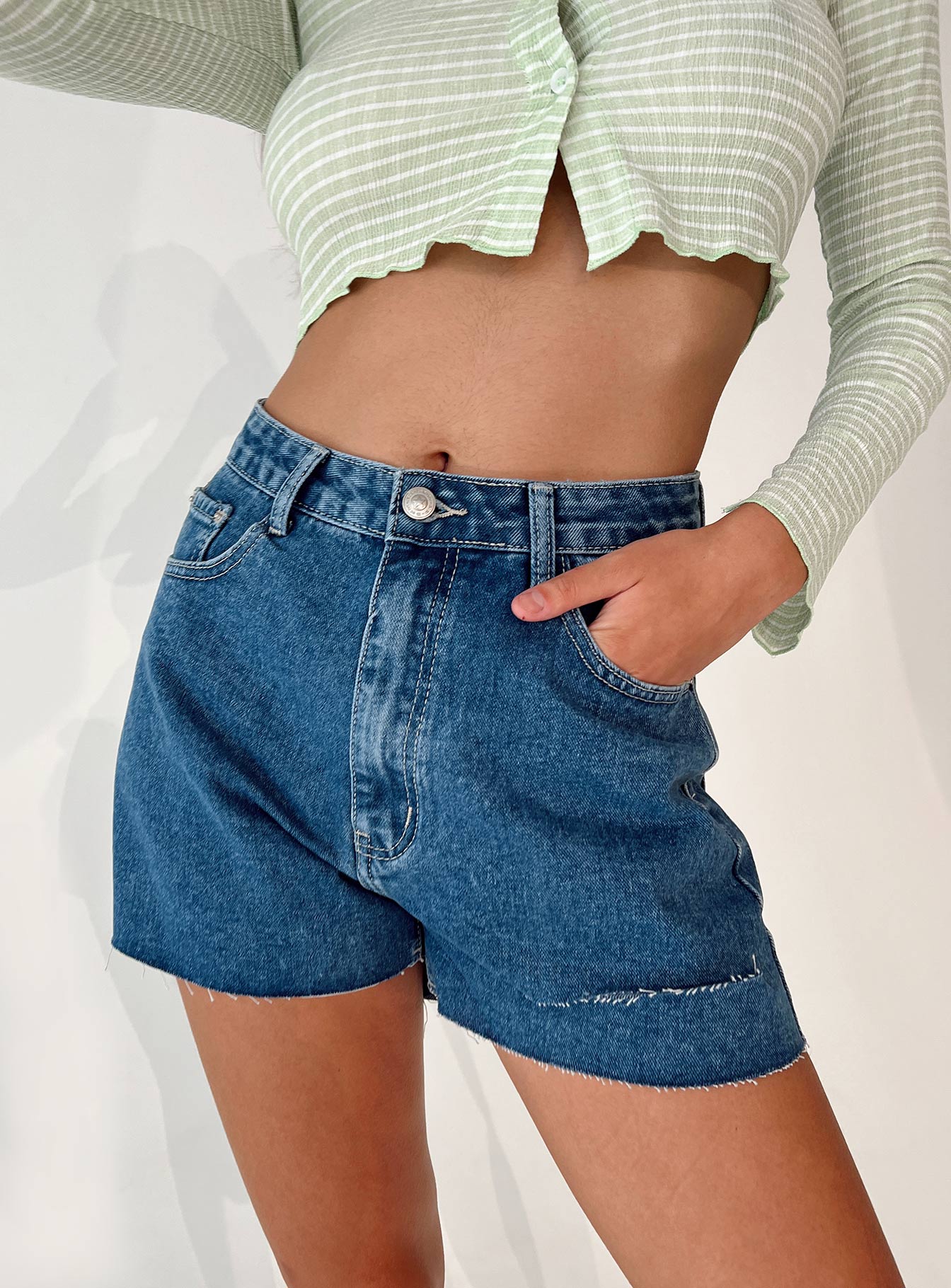 Camari Denim Shorts-Vipp Girl