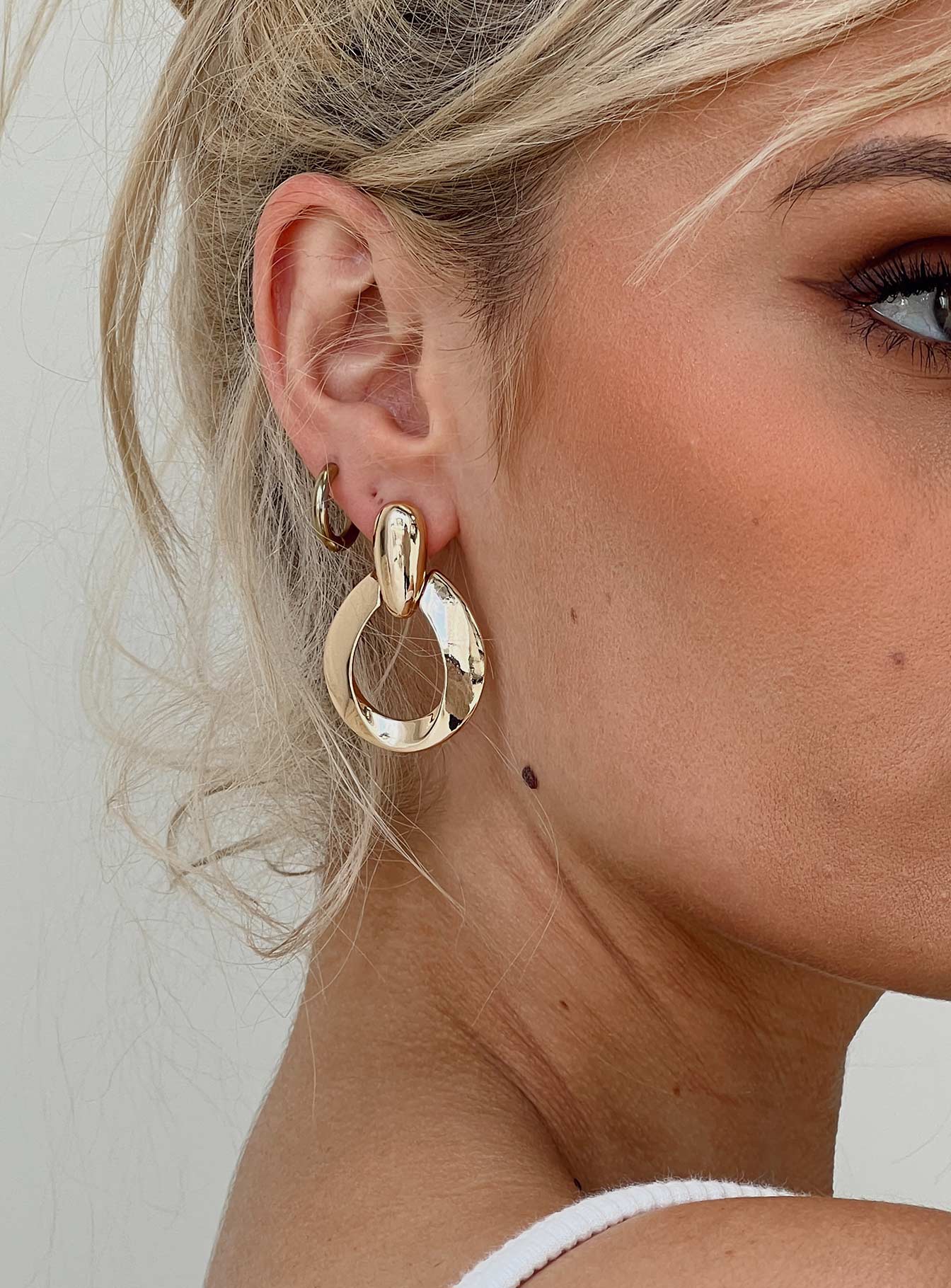 Dallia Earrings Gold-Vipp Girl