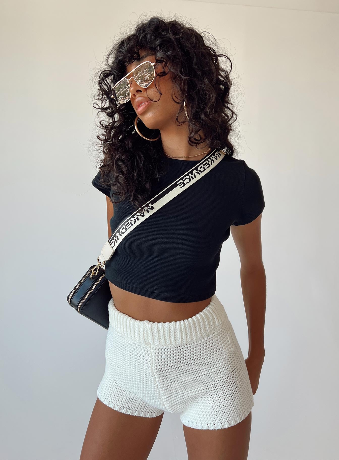 Julianna Shorts White-Vipp Girl