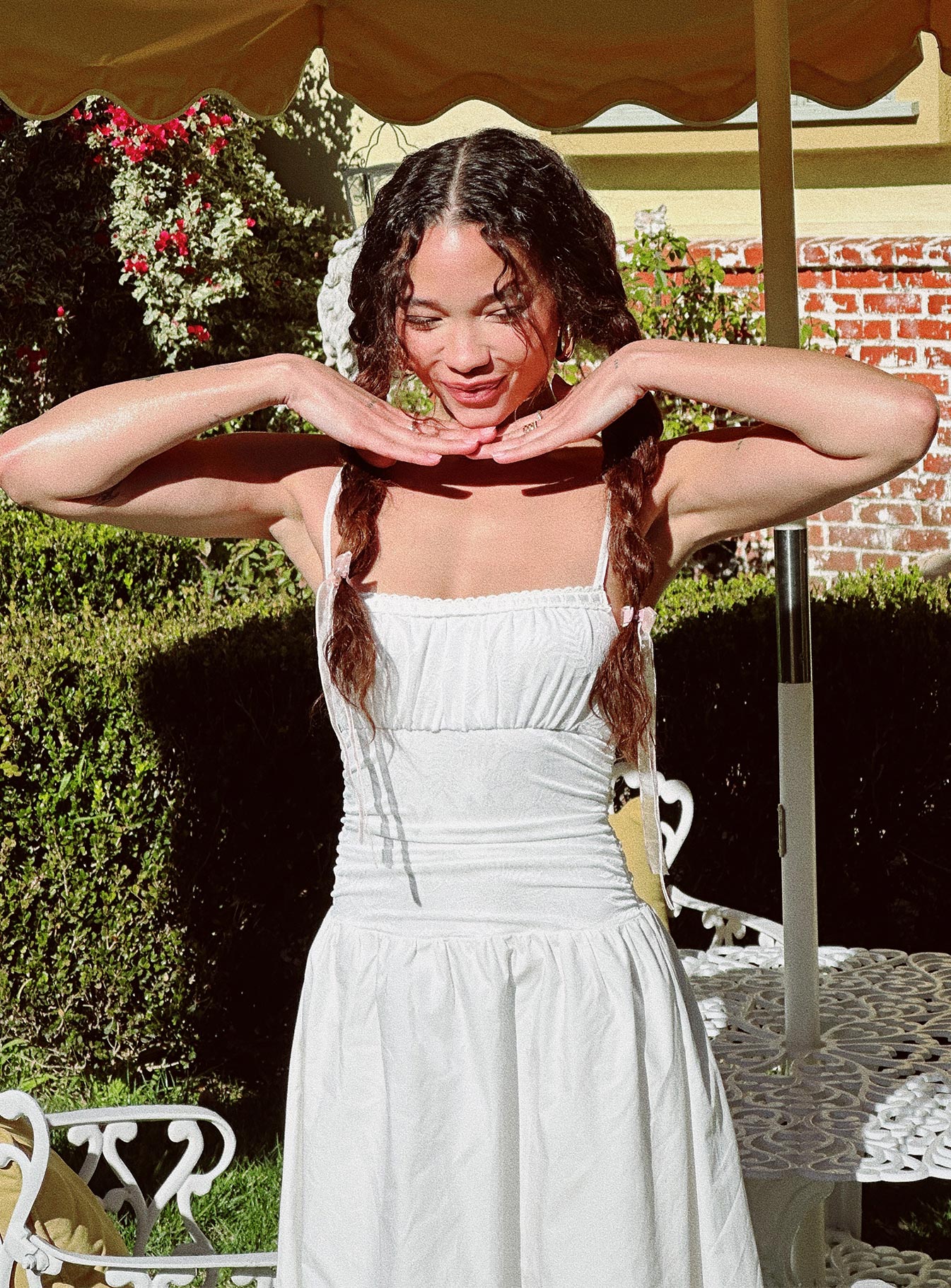 Naria Maxi Dress White-Vipp Girl