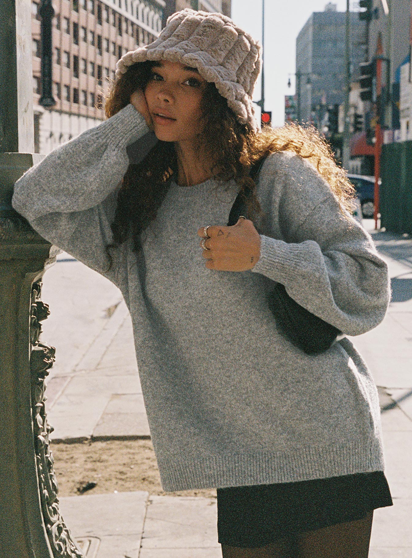 Ryanna Sweater Grey-Vipp Girl