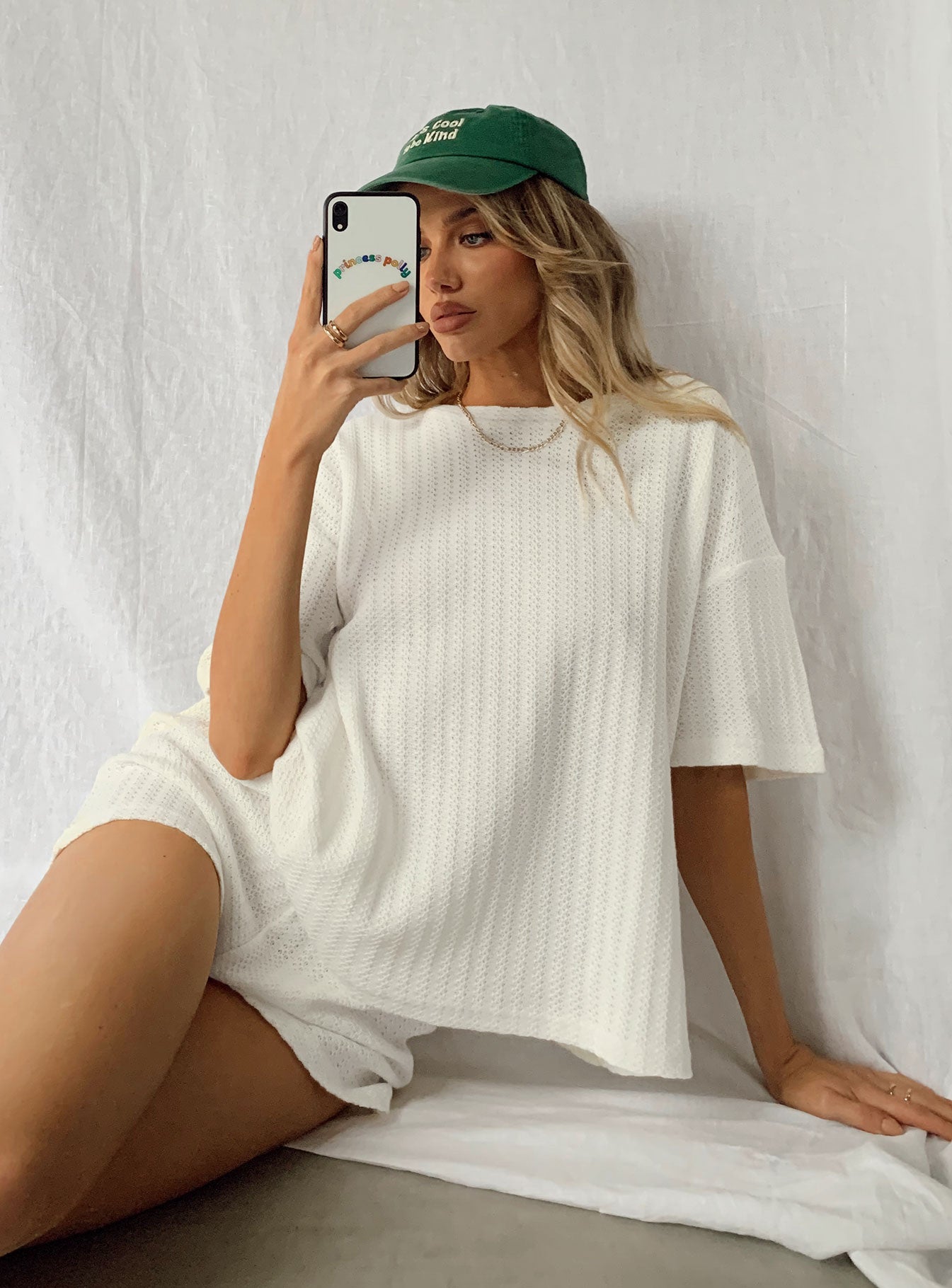 Cammie Knit Set White-Vipp Girl