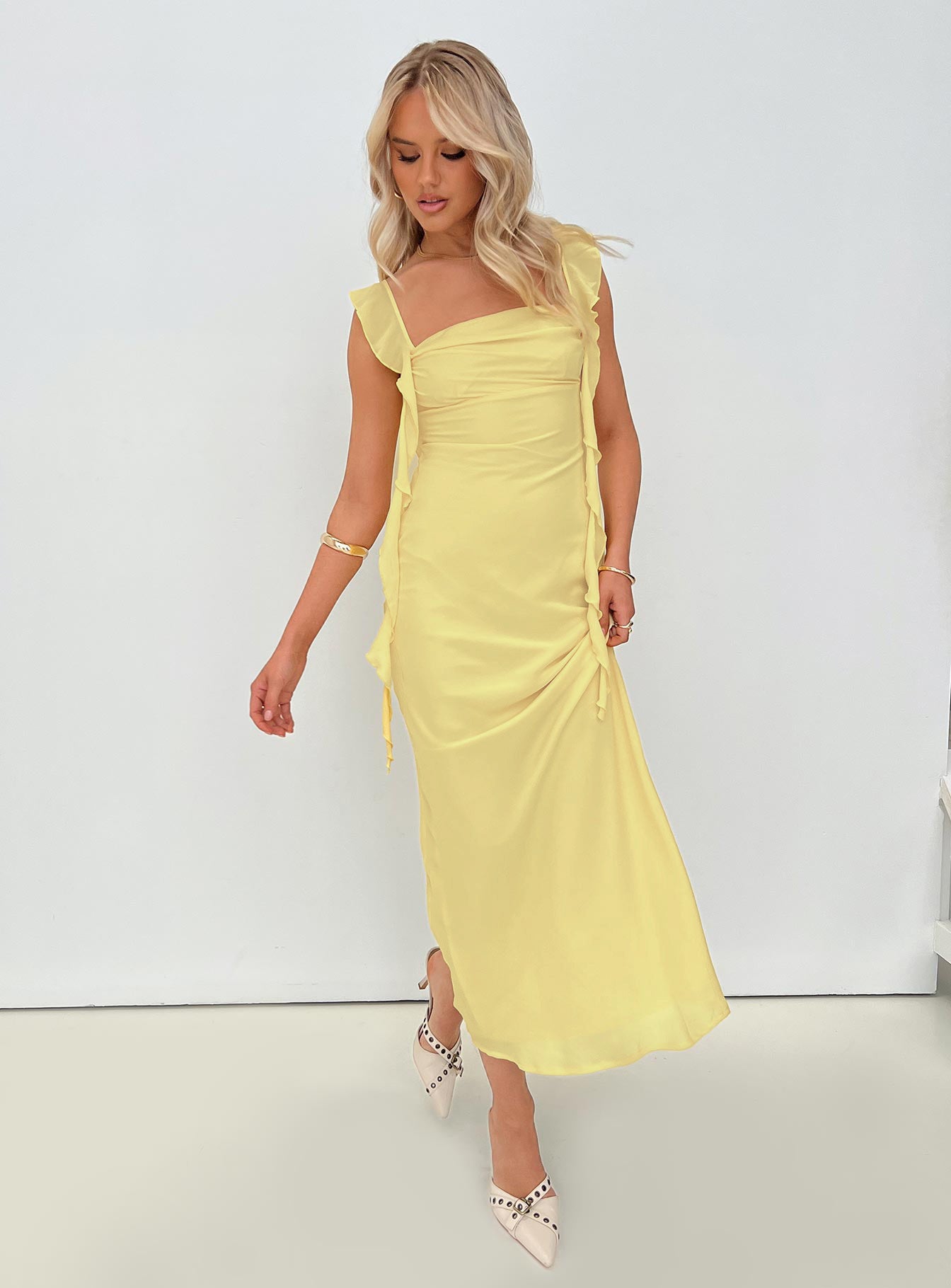 Lanai Maxi Dress Lemon-Vipp Girl