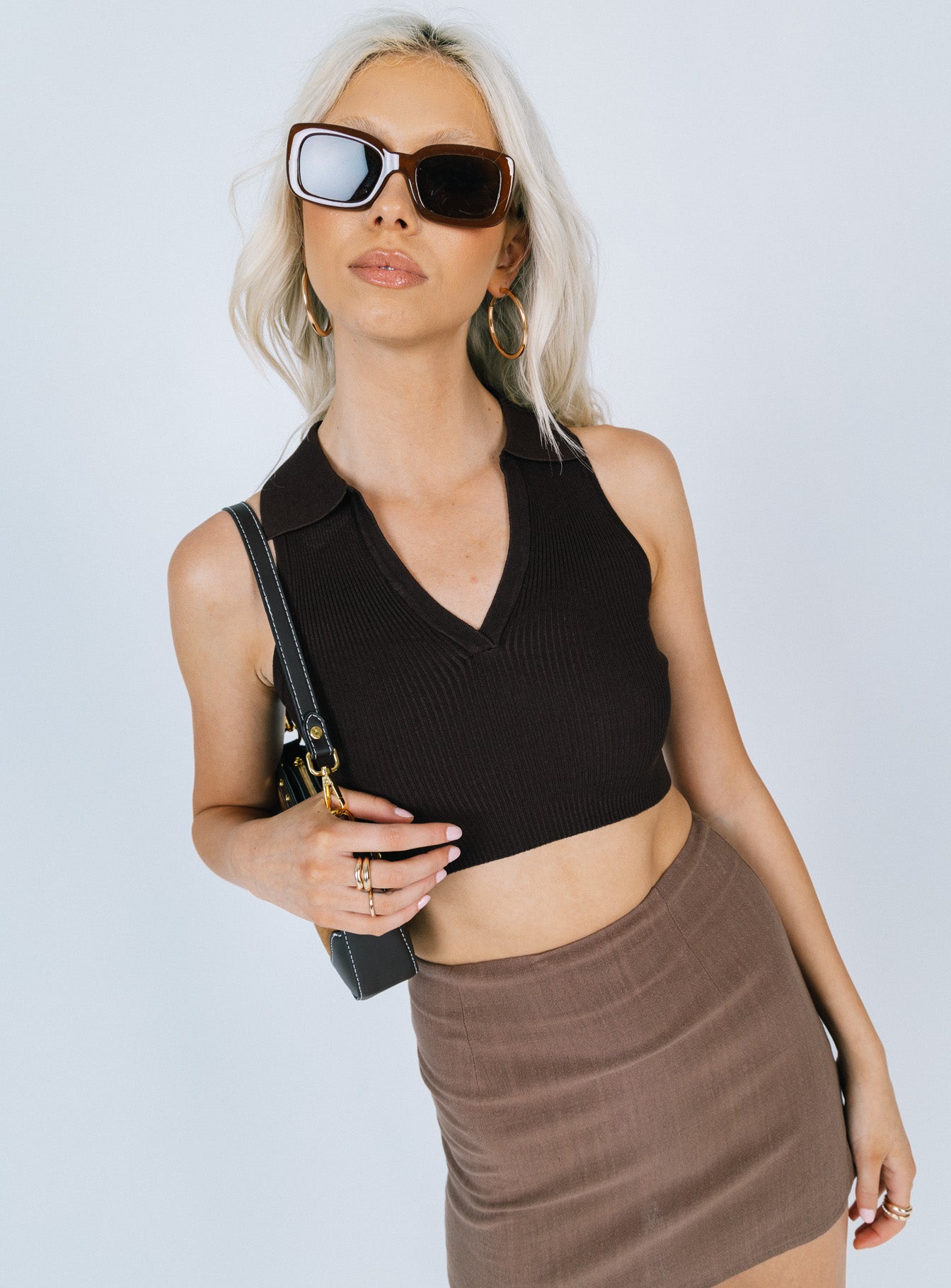 Patterson Top Brown-Vipp Girl