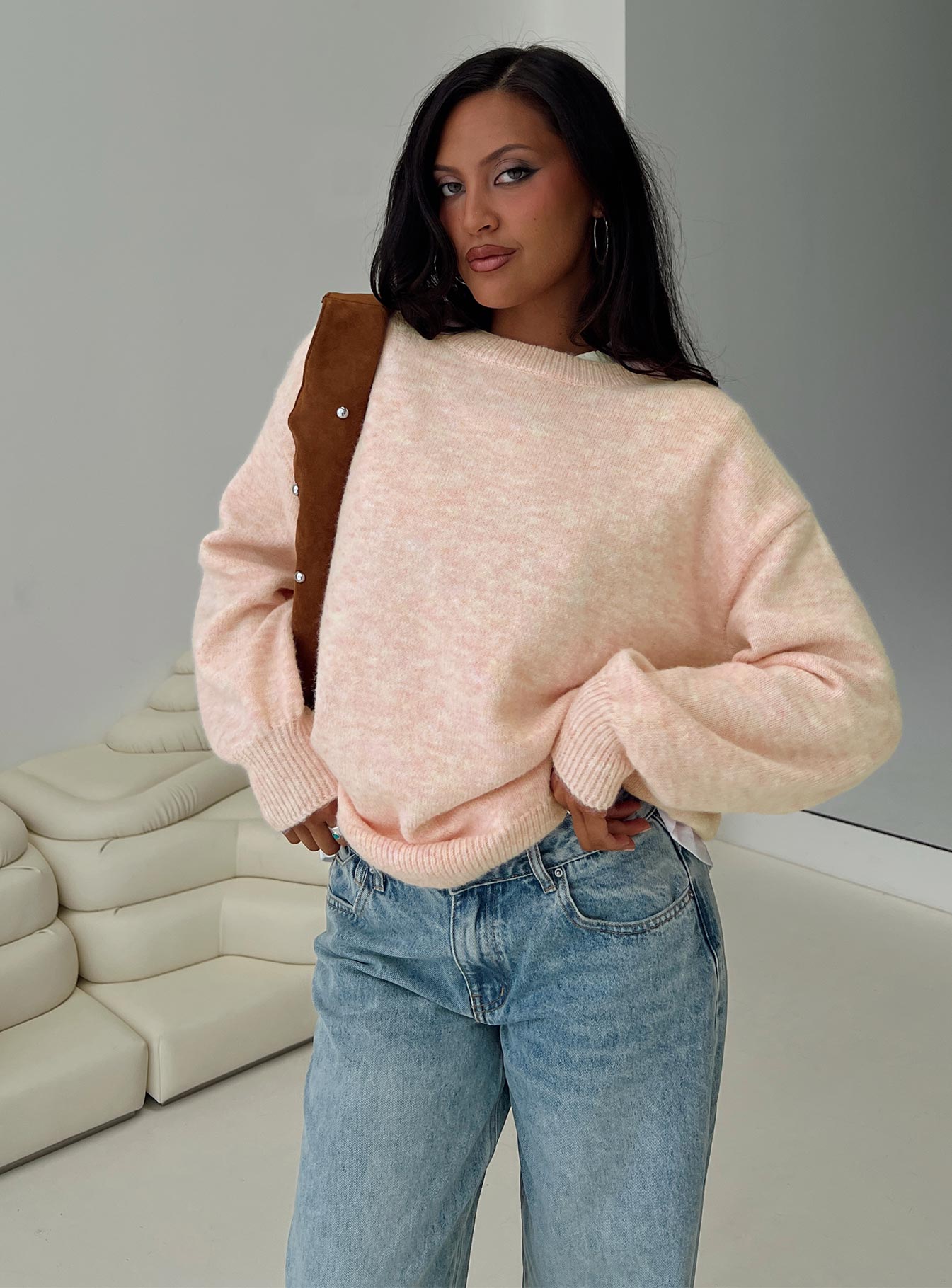 Ryanna Sweater Pink-Vipp Girl