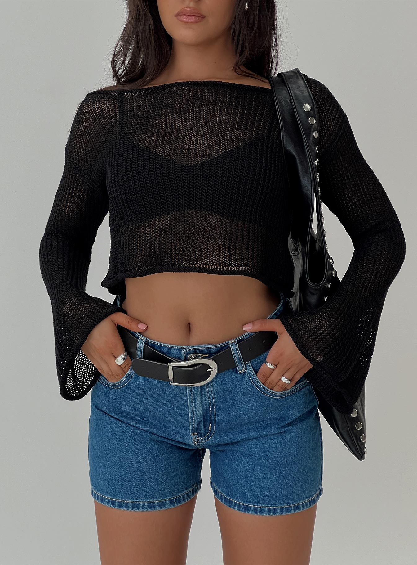 Cafe Pari Sweater Black-Vipp Girl