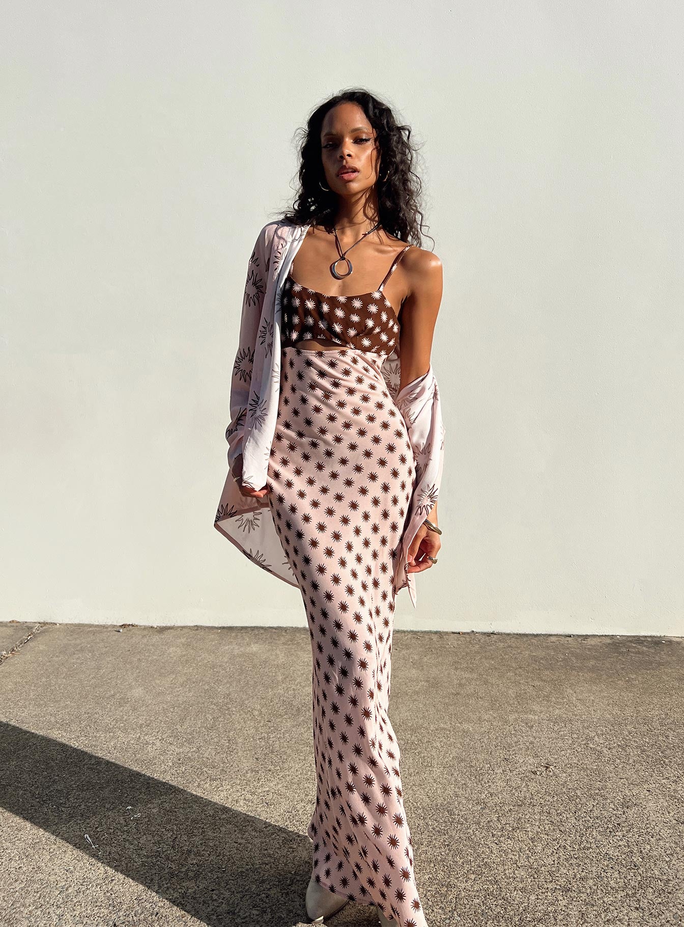 Freda Maxi Dress Pink-Vipp Girl