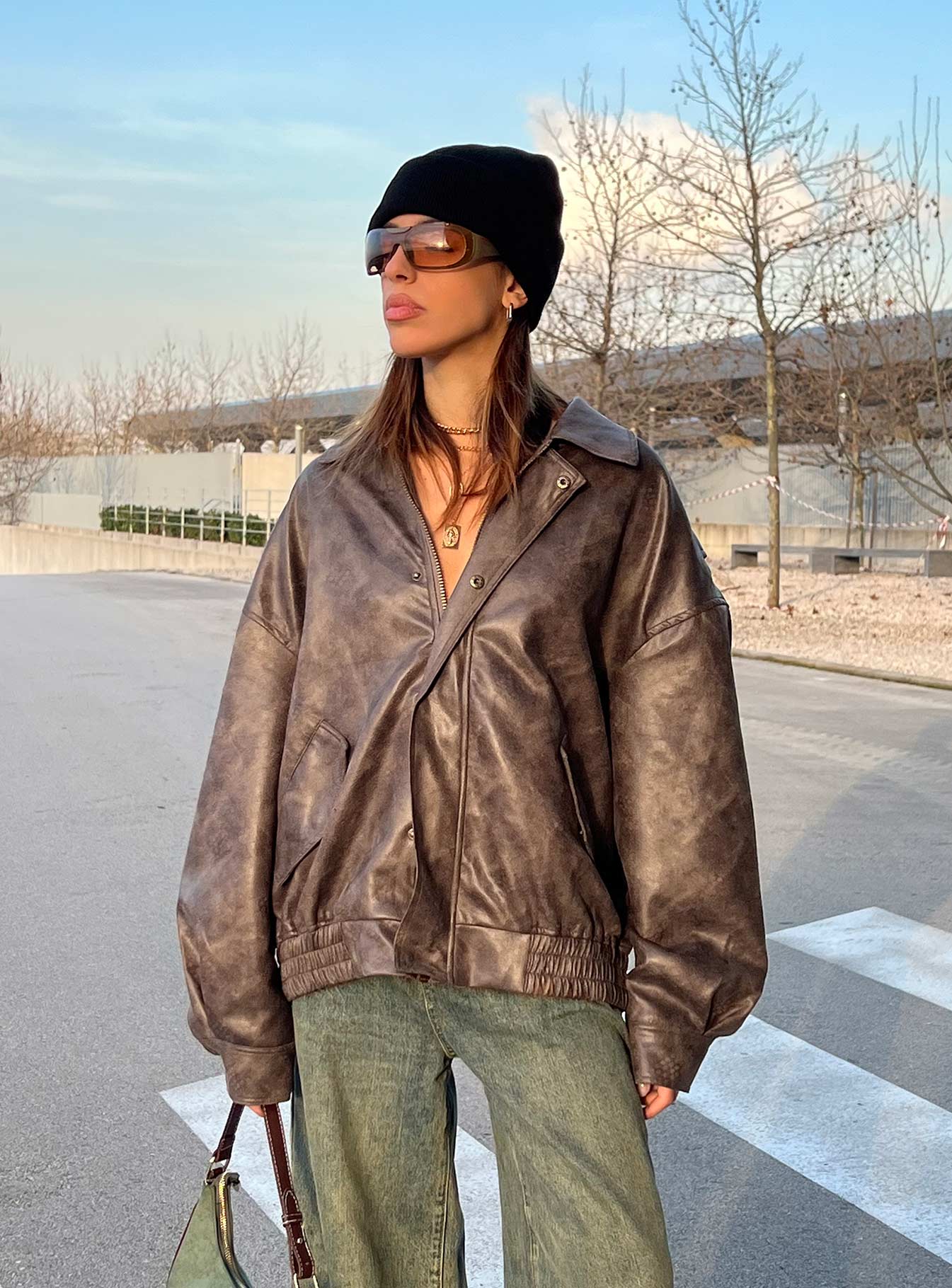 Kenny Bomber Chocolate-Vipp Girl