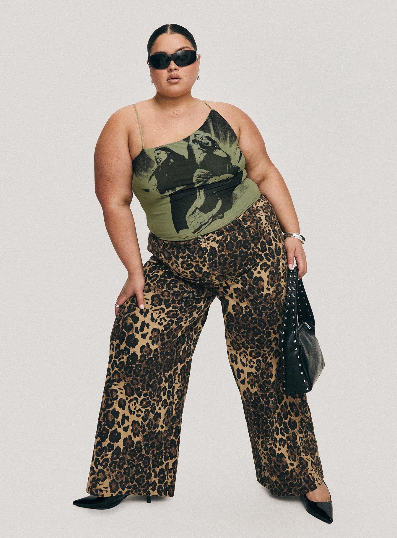 Pantar Low Rise Pants Leopard Curve-Vipp Girl