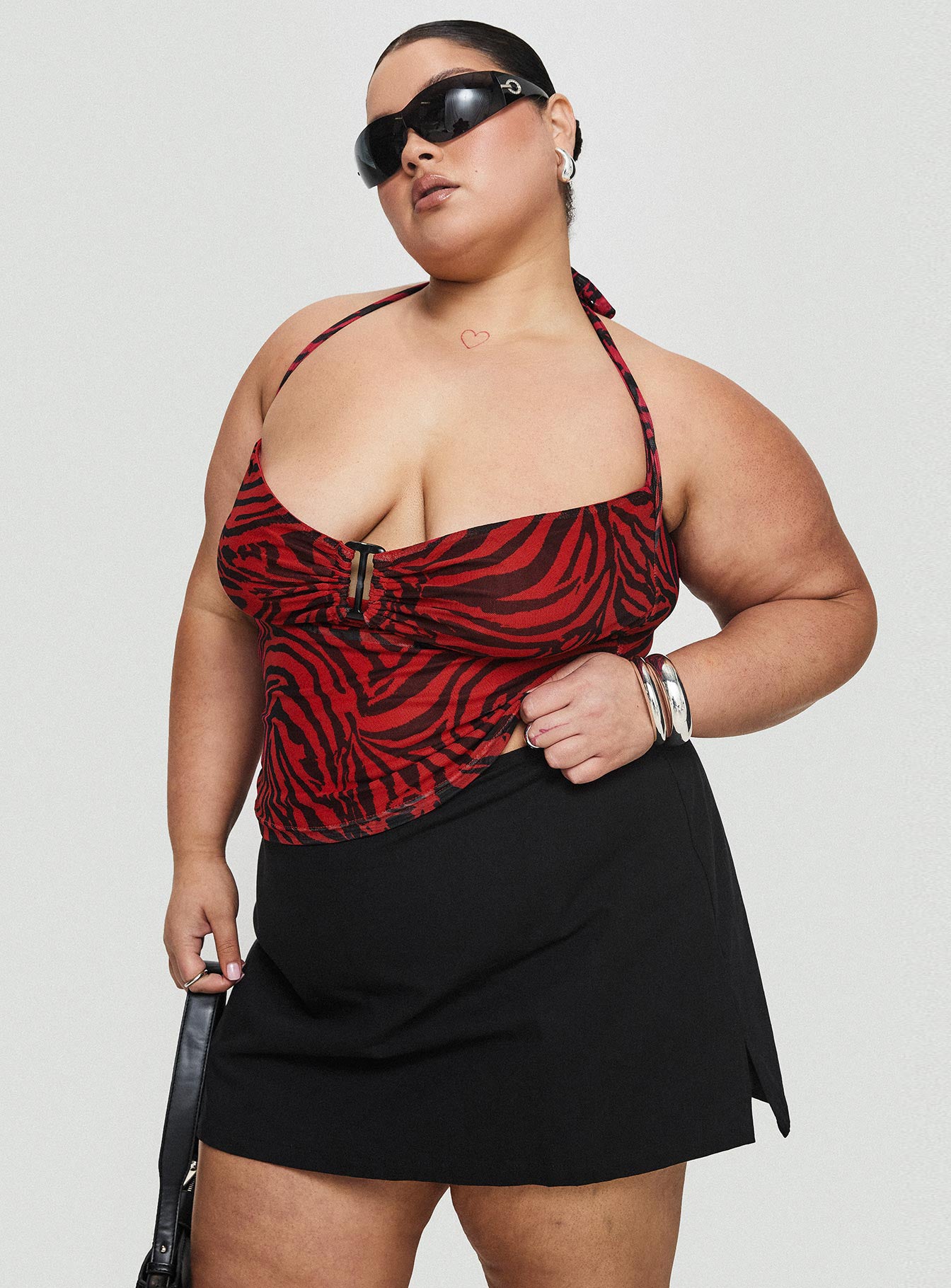 Gigi Skort Black Curve-Vipp Girl