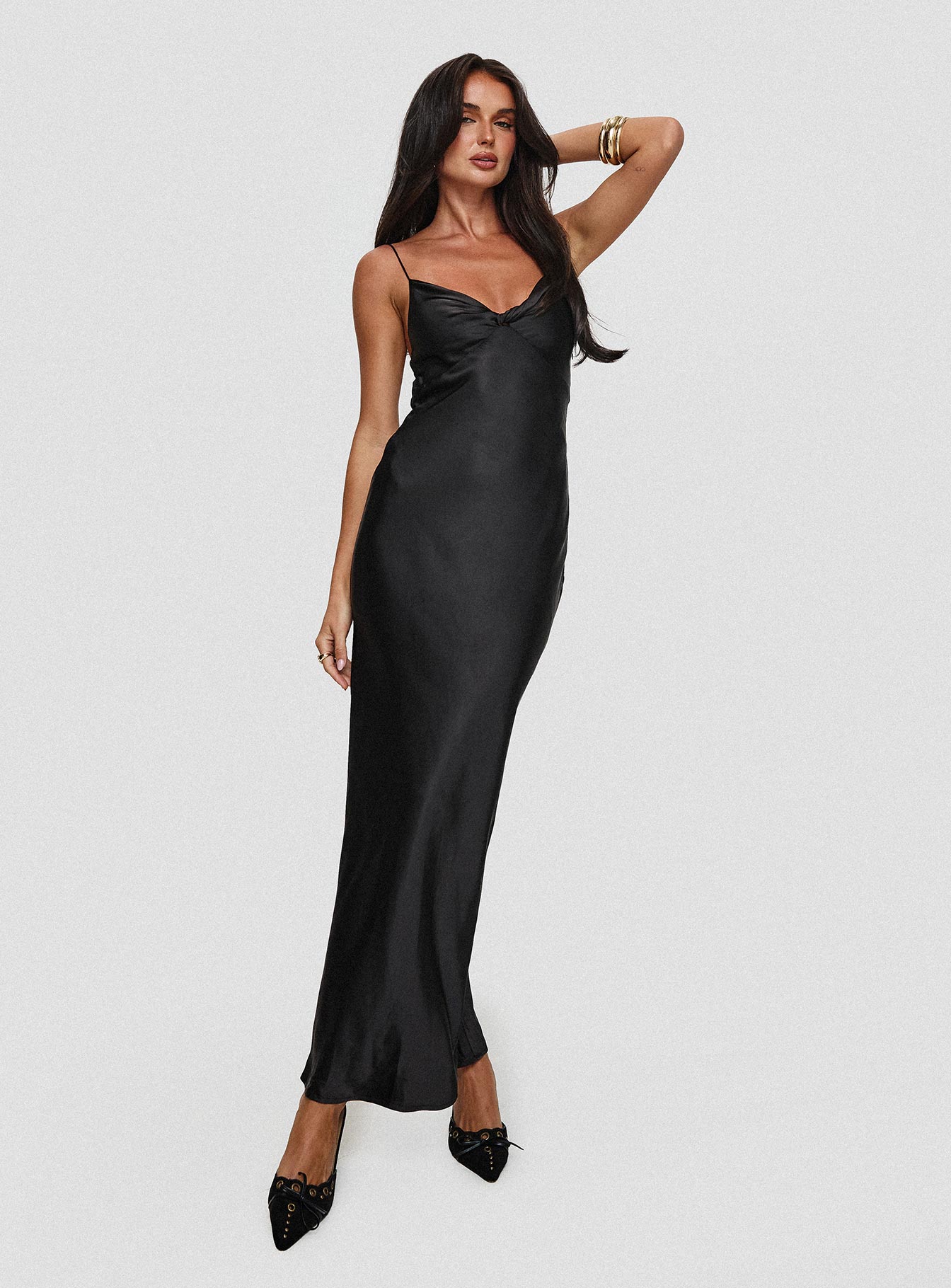 Marilyn Maxi Dress Black-Vipp Girl