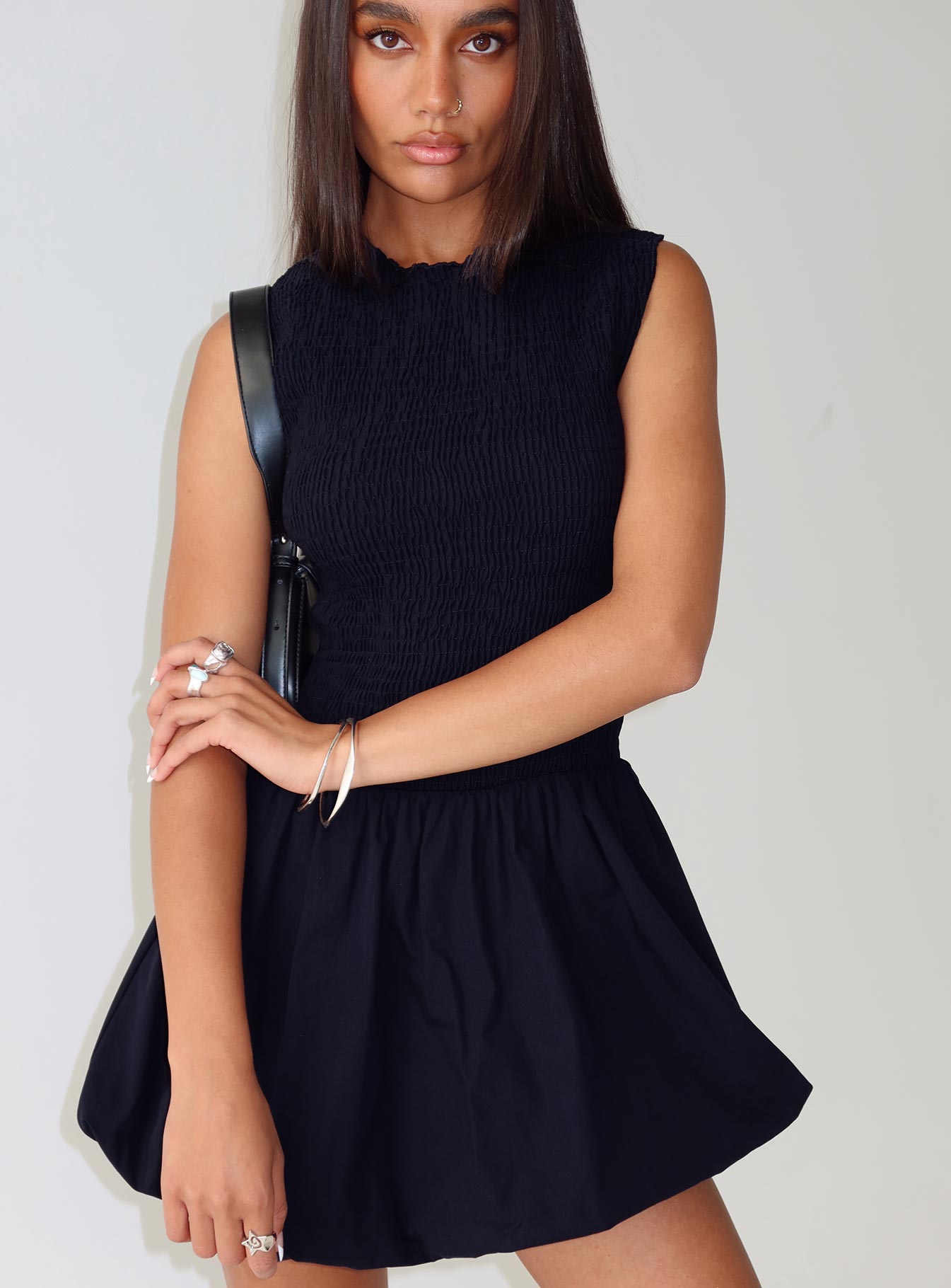 Narnie Mini Dress Navy-Vipp Girl