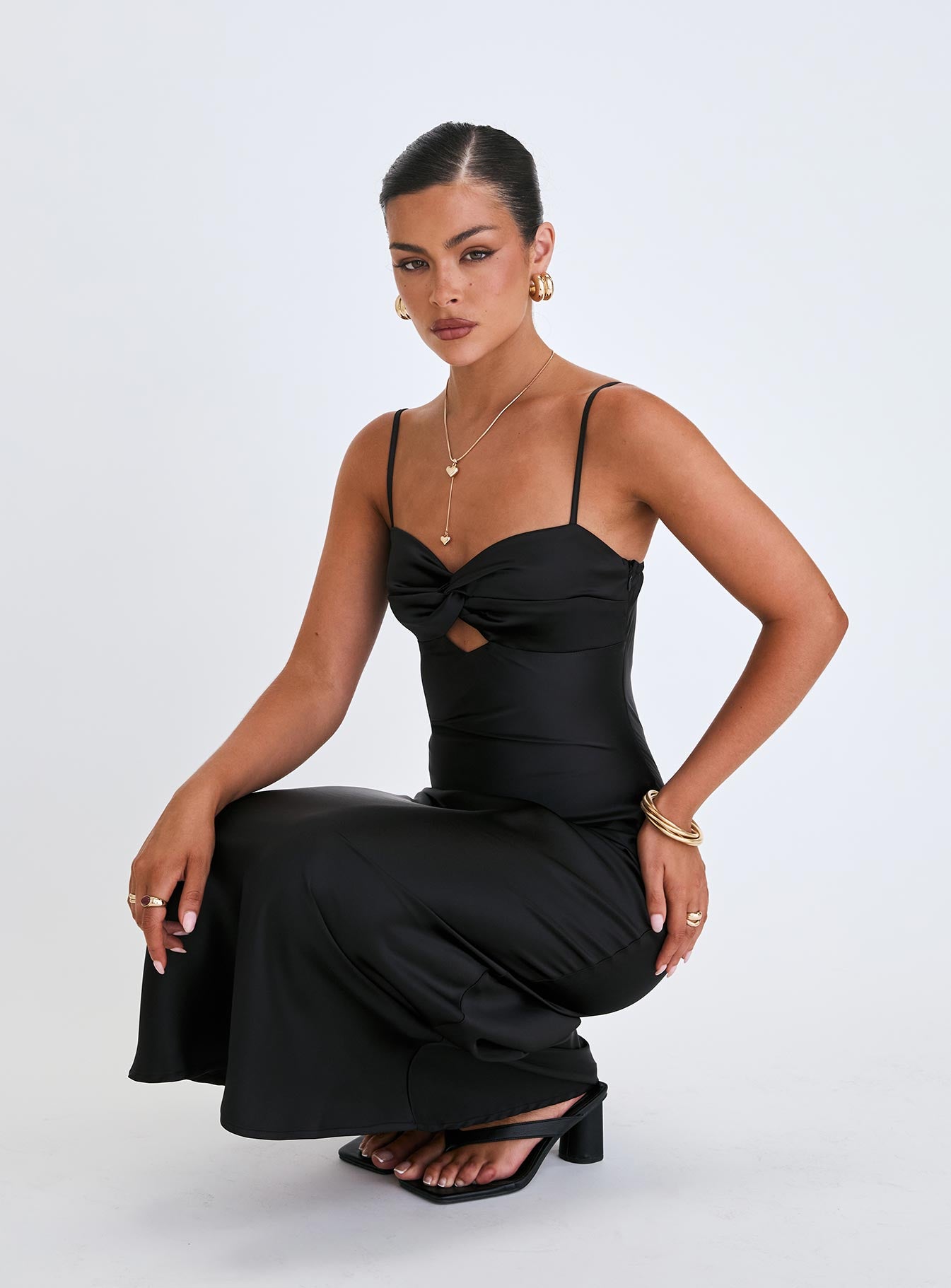 Blackthorn Maxi Dress Black-Vipp Girl