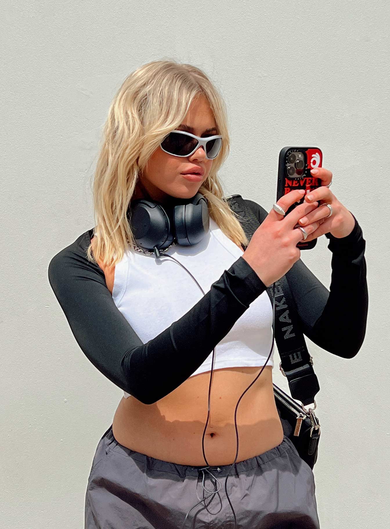 Kiora Bolero Top Black-Vipp Girl