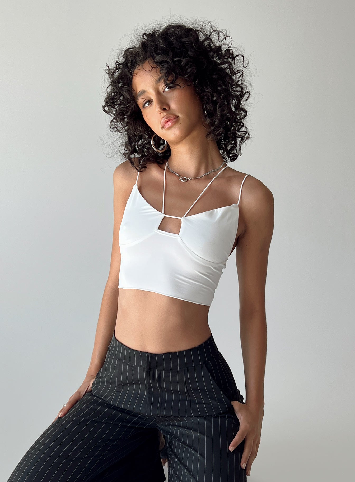 Rayne Top White-Vipp Girl