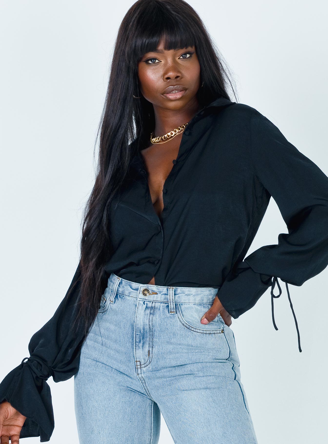 Forbidden Shirt Black-Vipp Girl