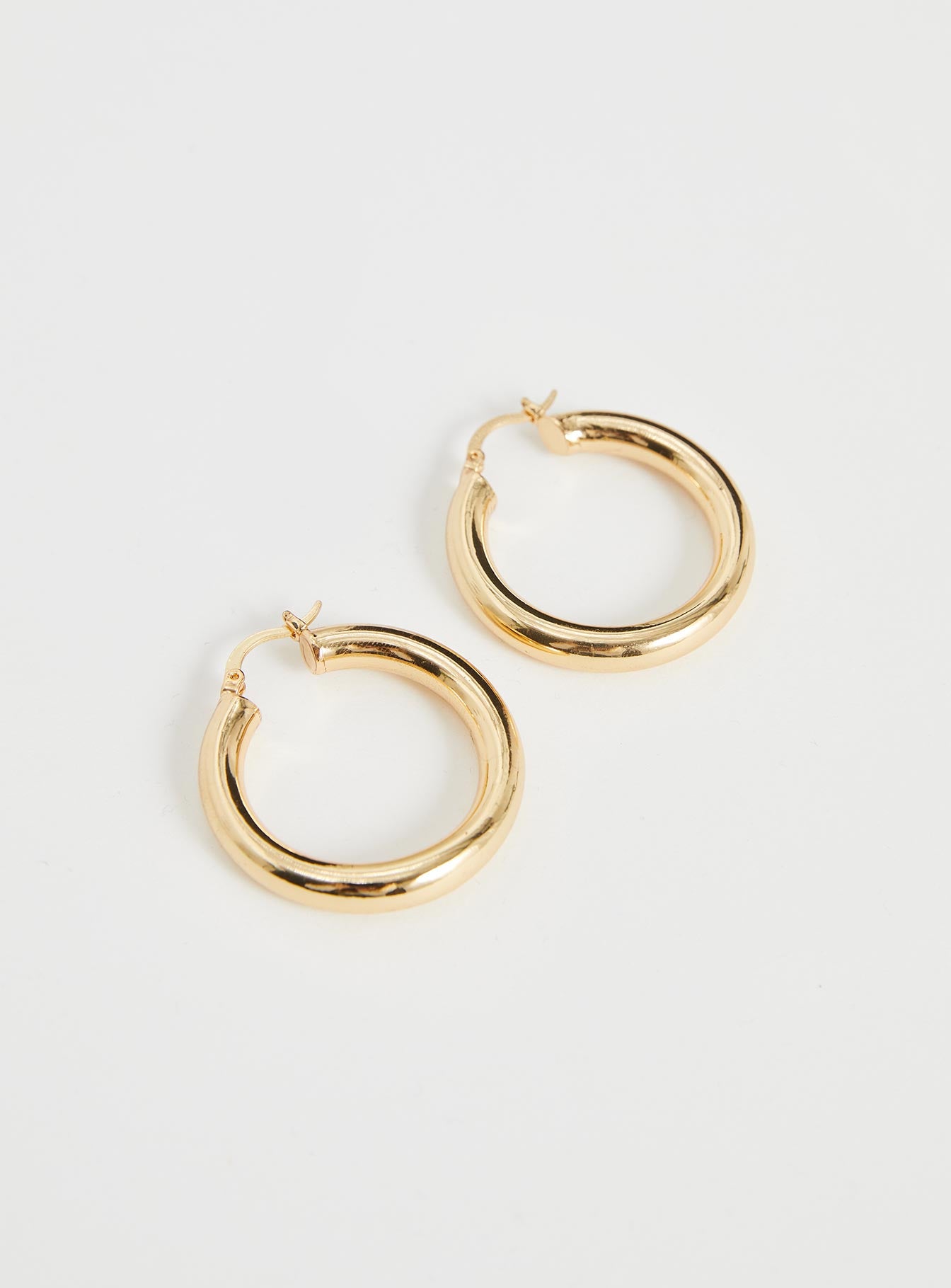 Drysdale Gold Plated Hoop Earrings Gold-Vipp Girl
