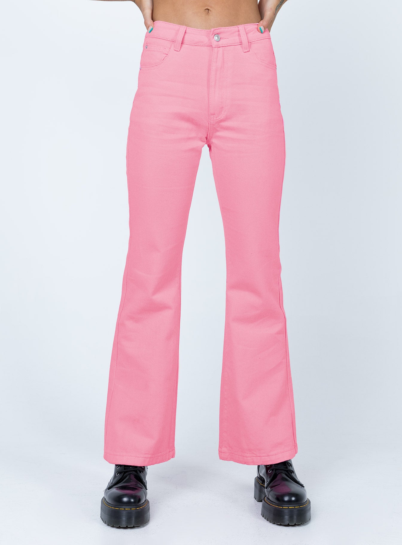 Cabarita Lounge Denim Jeans Pink-Vipp Girl