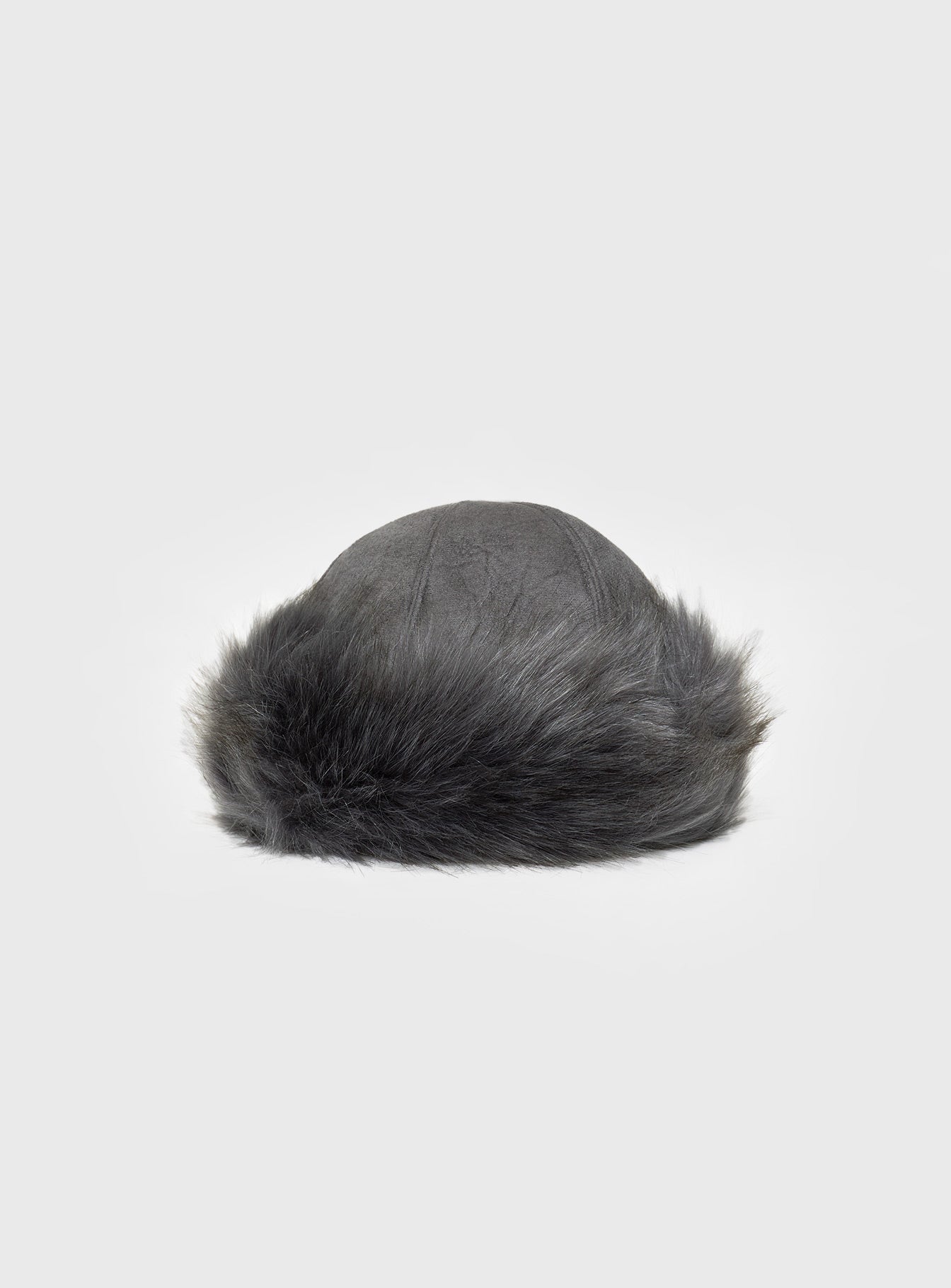 Mikella Faux Fur Hat Grey-Vipp Girl