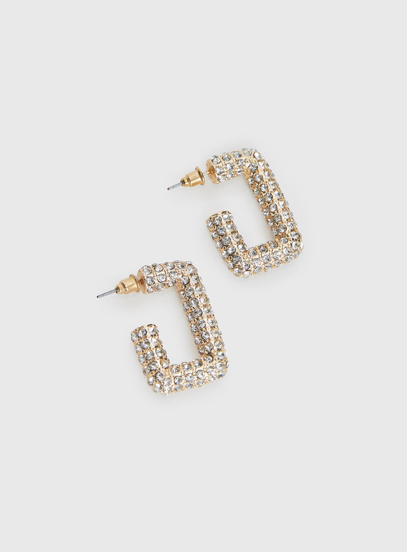 Diamonds Dancing Earrings Gold-Vipp Girl