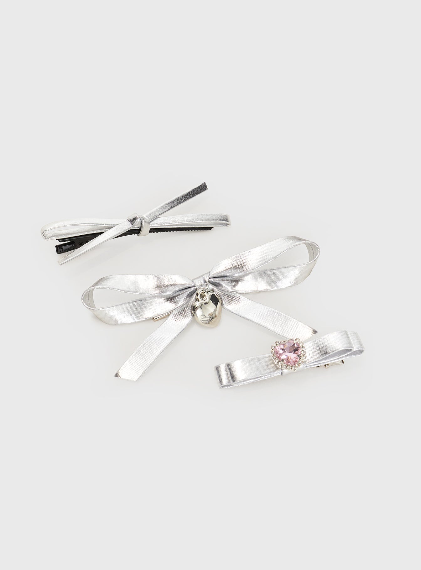 Mich Hair Clip Pack Silver-Vipp Girl