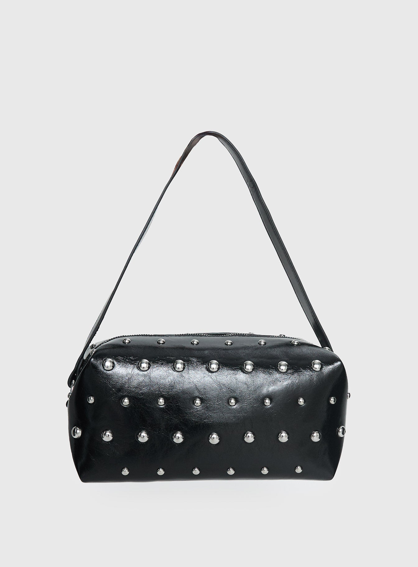 Layton Studded Shoulder Back Black-Vipp Girl