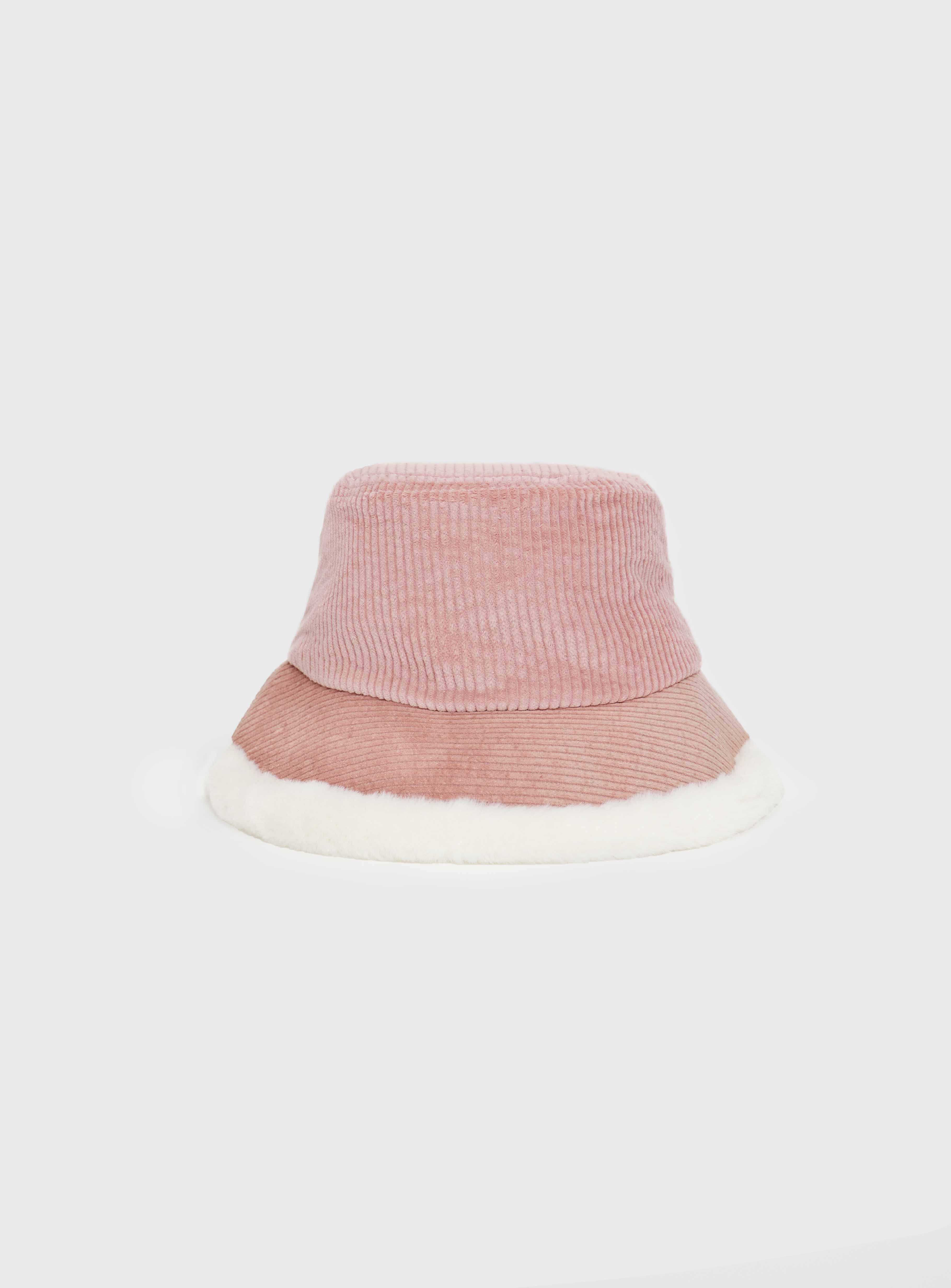 Magee Corduroy Hat Pink-Vipp Girl