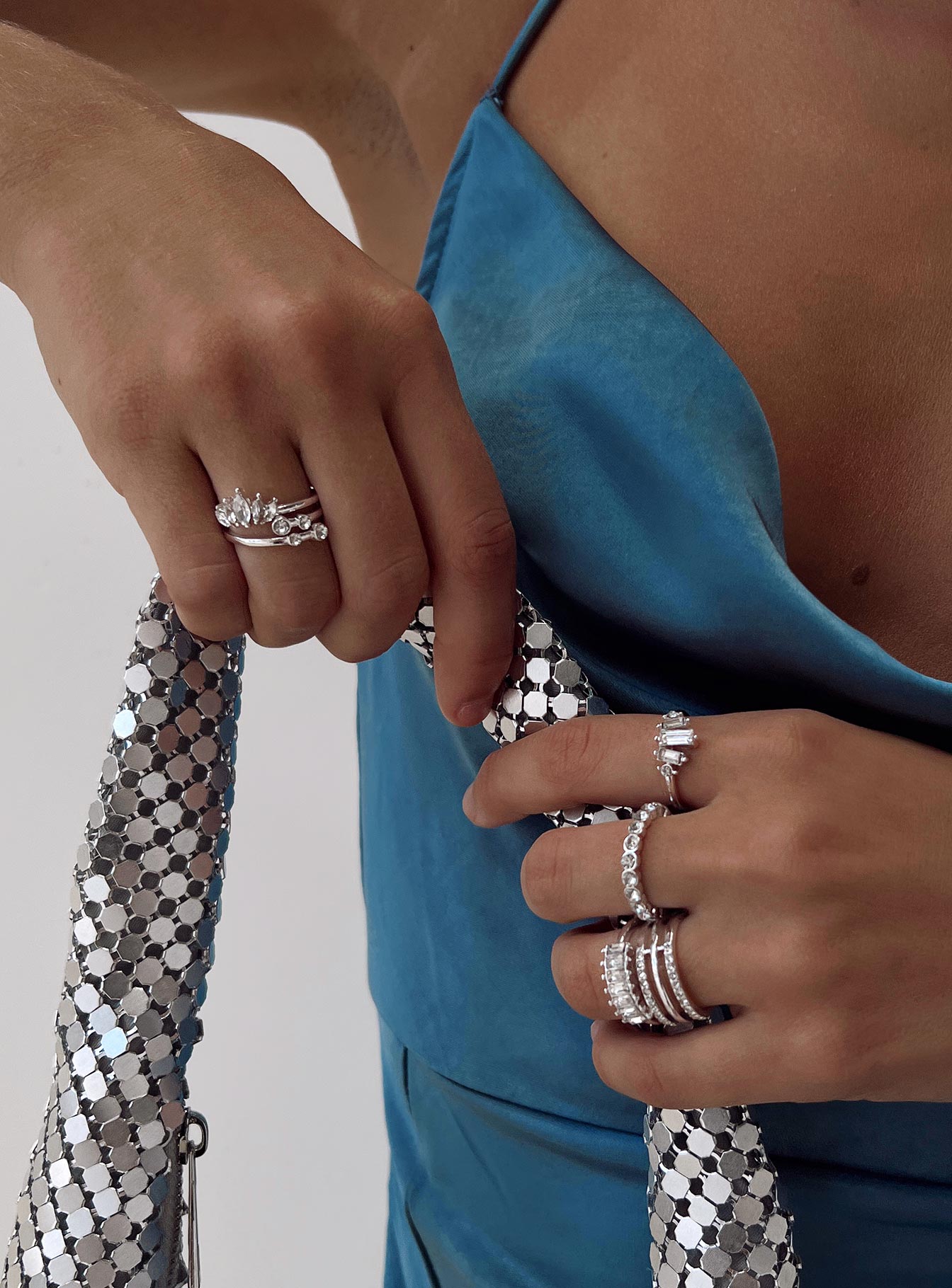 Mendes Ring Pack Silver-Vipp Girl