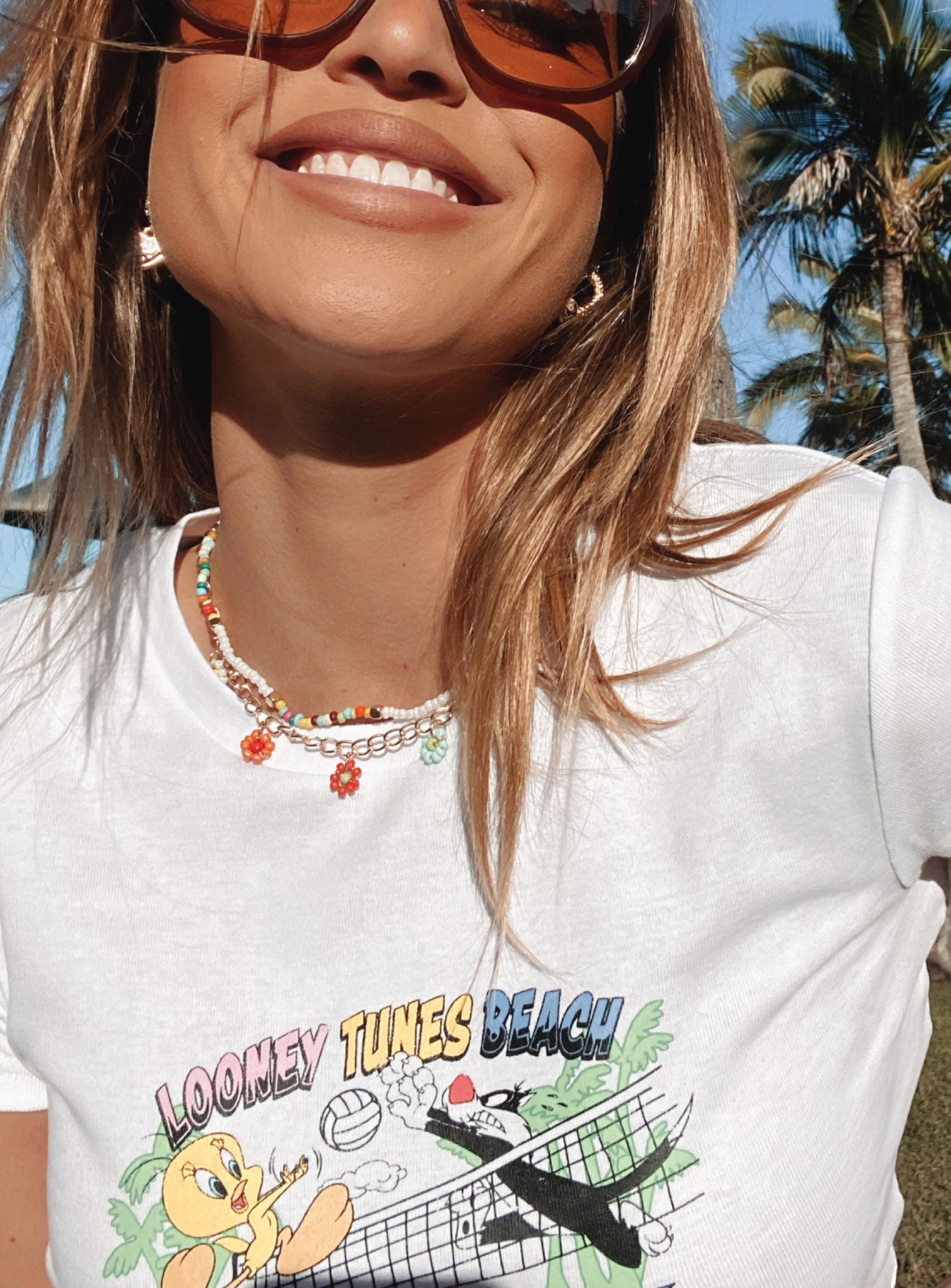 Flower Bliss Necklace-Vipp Girl