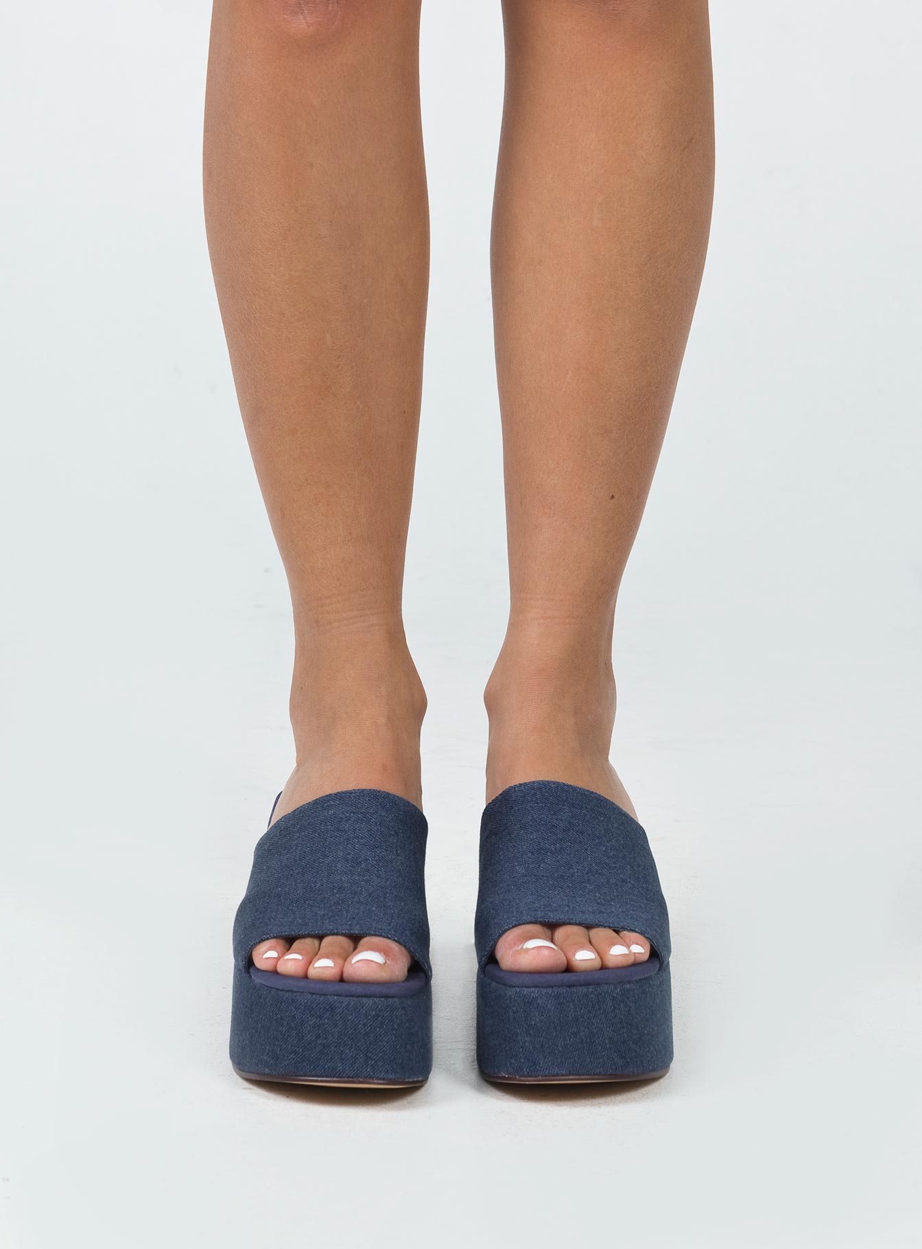Broca Platform Sandal Dark Denim-Vipp Girl